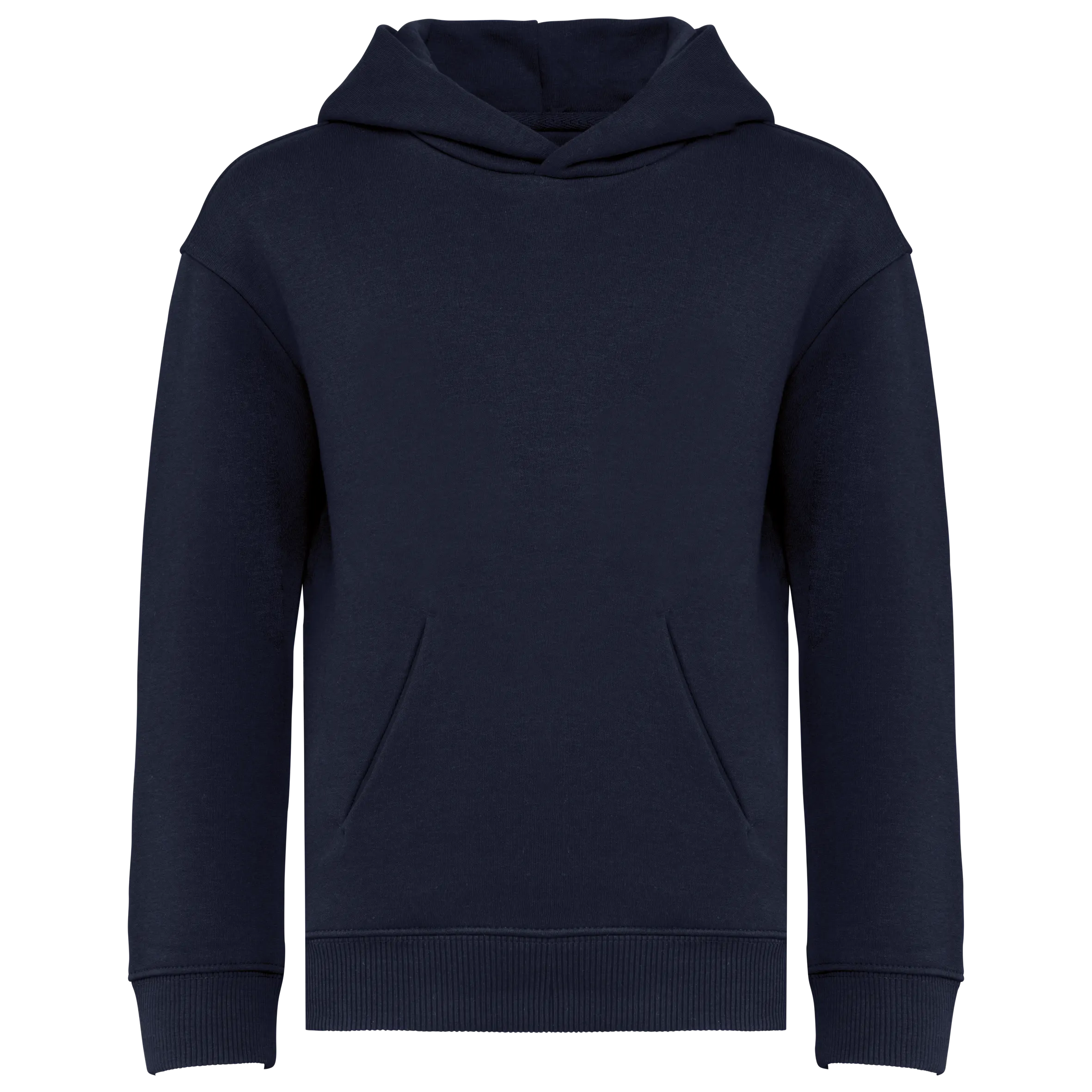 Sudadera ecorresponsable con capucha oversize infantil