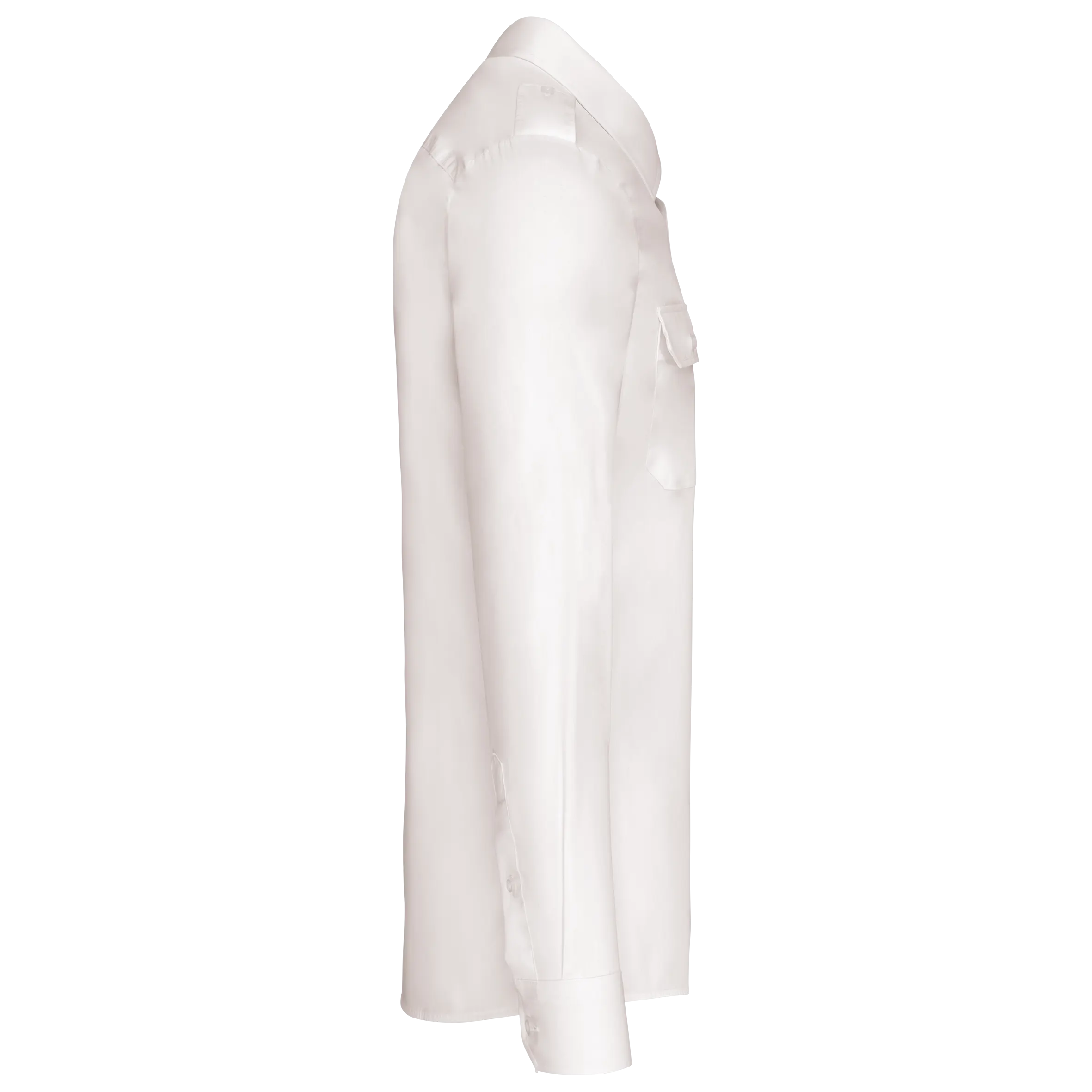 Camisa piloto manga larga hombre