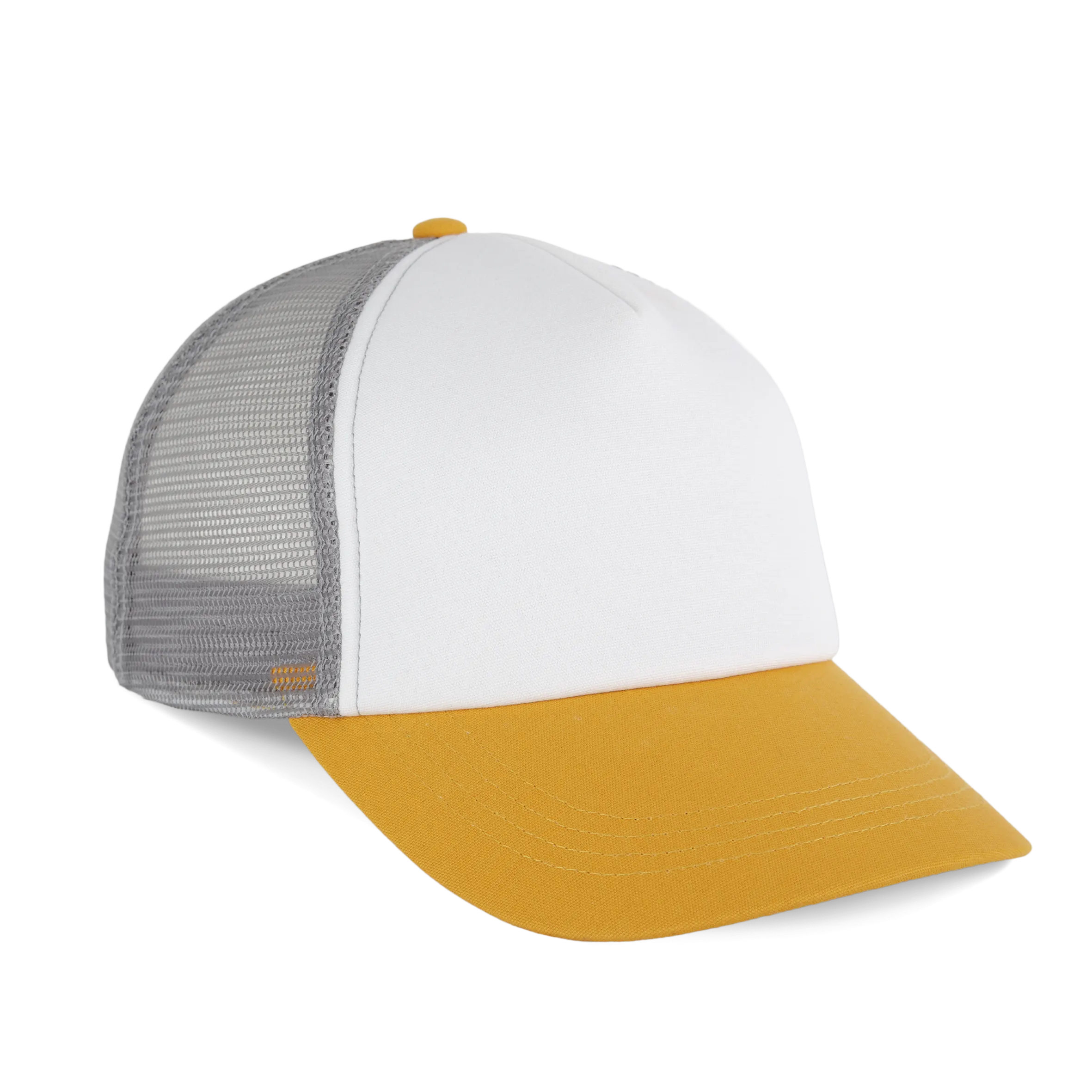 Gorra trucker de 5 paneles de algodón canvas - K-up Gold Label