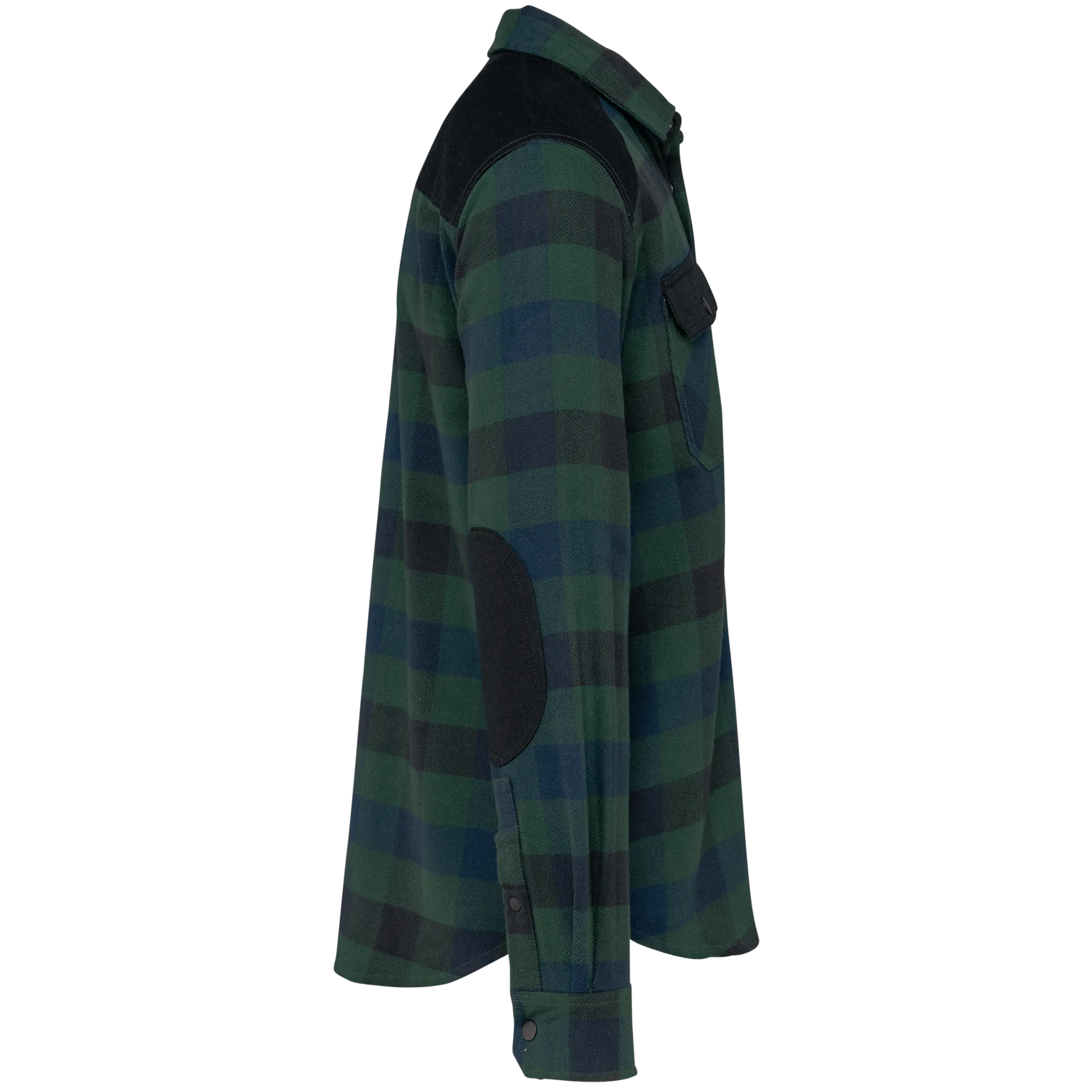 Sobrecamisa a cuadros con bolsillos