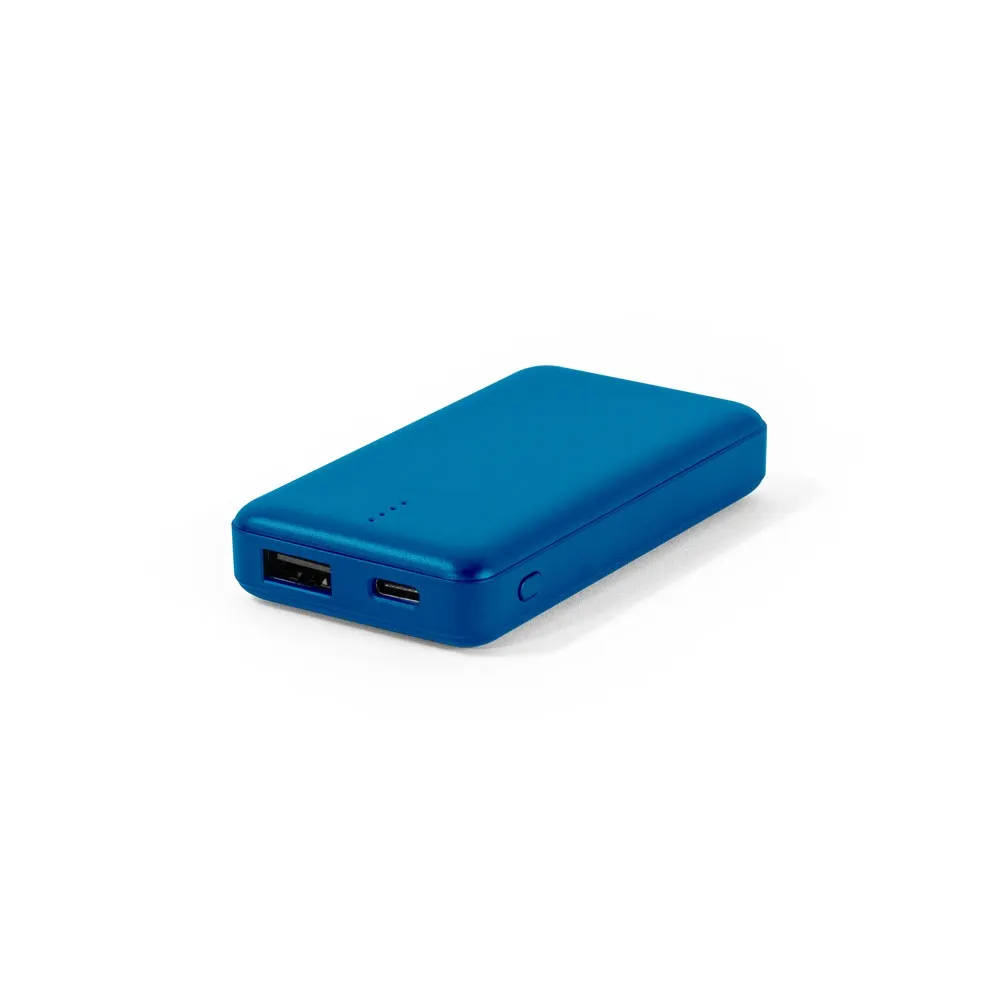 SHERYL. Batería externa de 4'000 mAh en ABS reciclado (100% rABS)