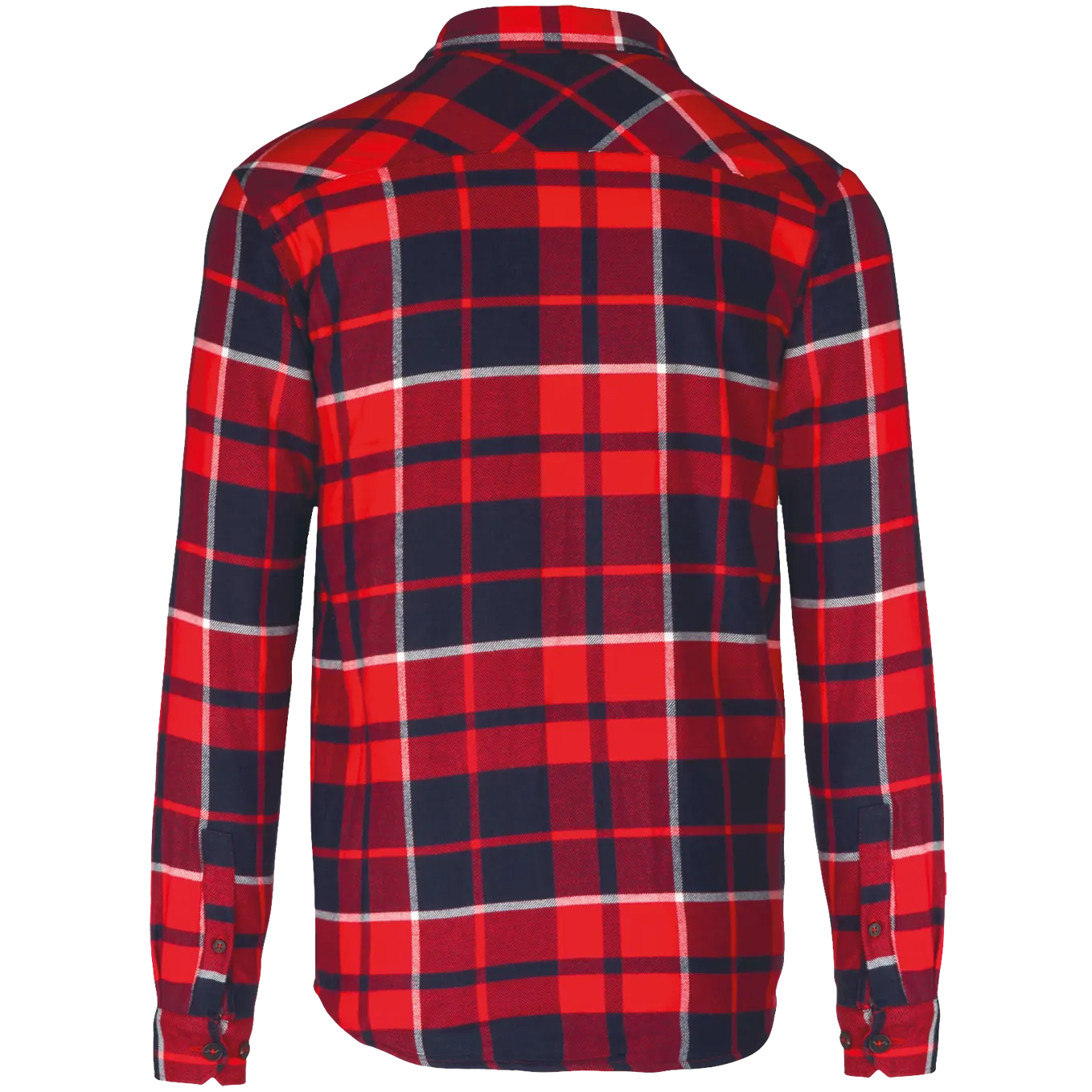 Red / Navy checked