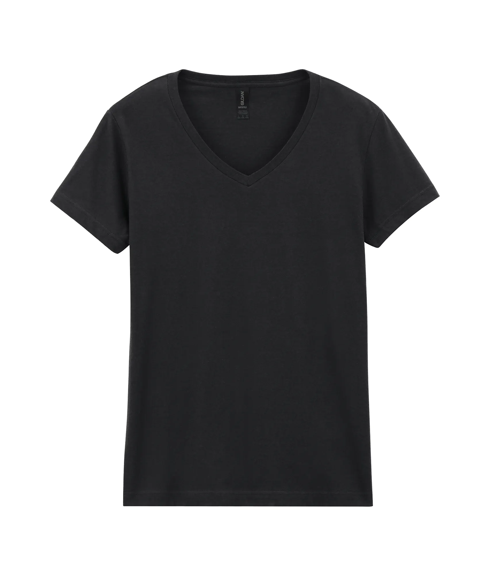Camiseta SoftStyle cuello de pico mujer