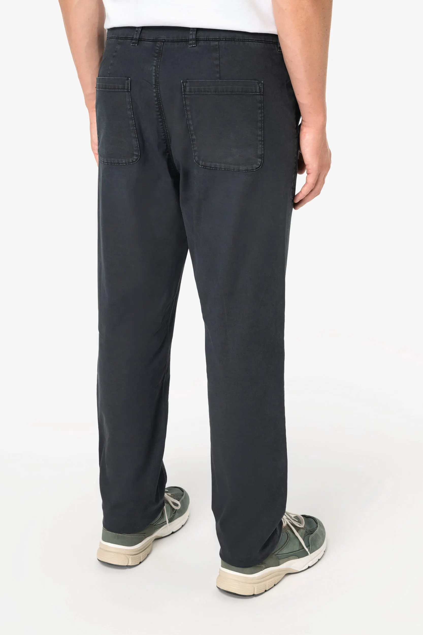 Pantalón utility de efecto lavado ecorresponsable hombre