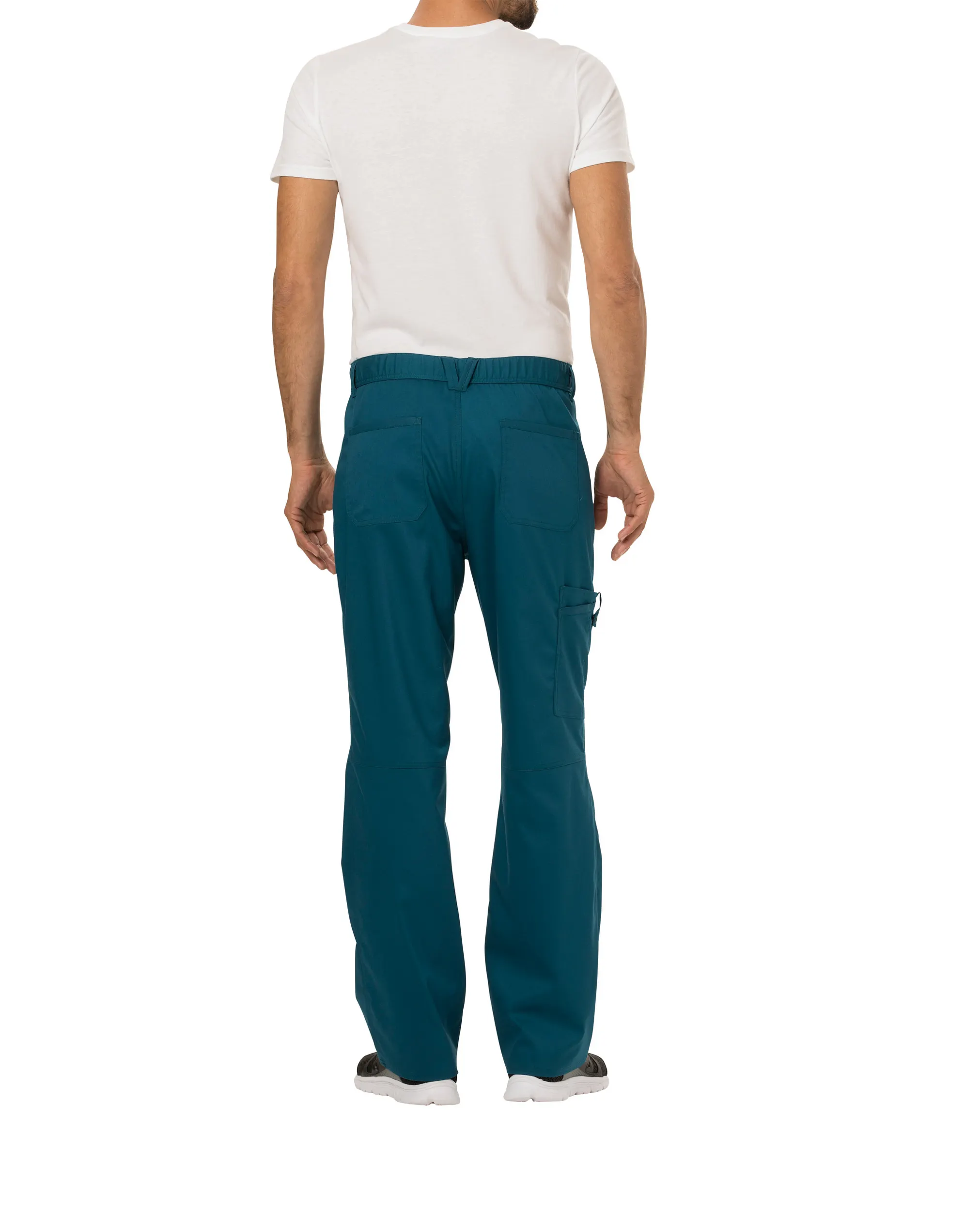 Pantalones tipo cargo con bragueta hombre