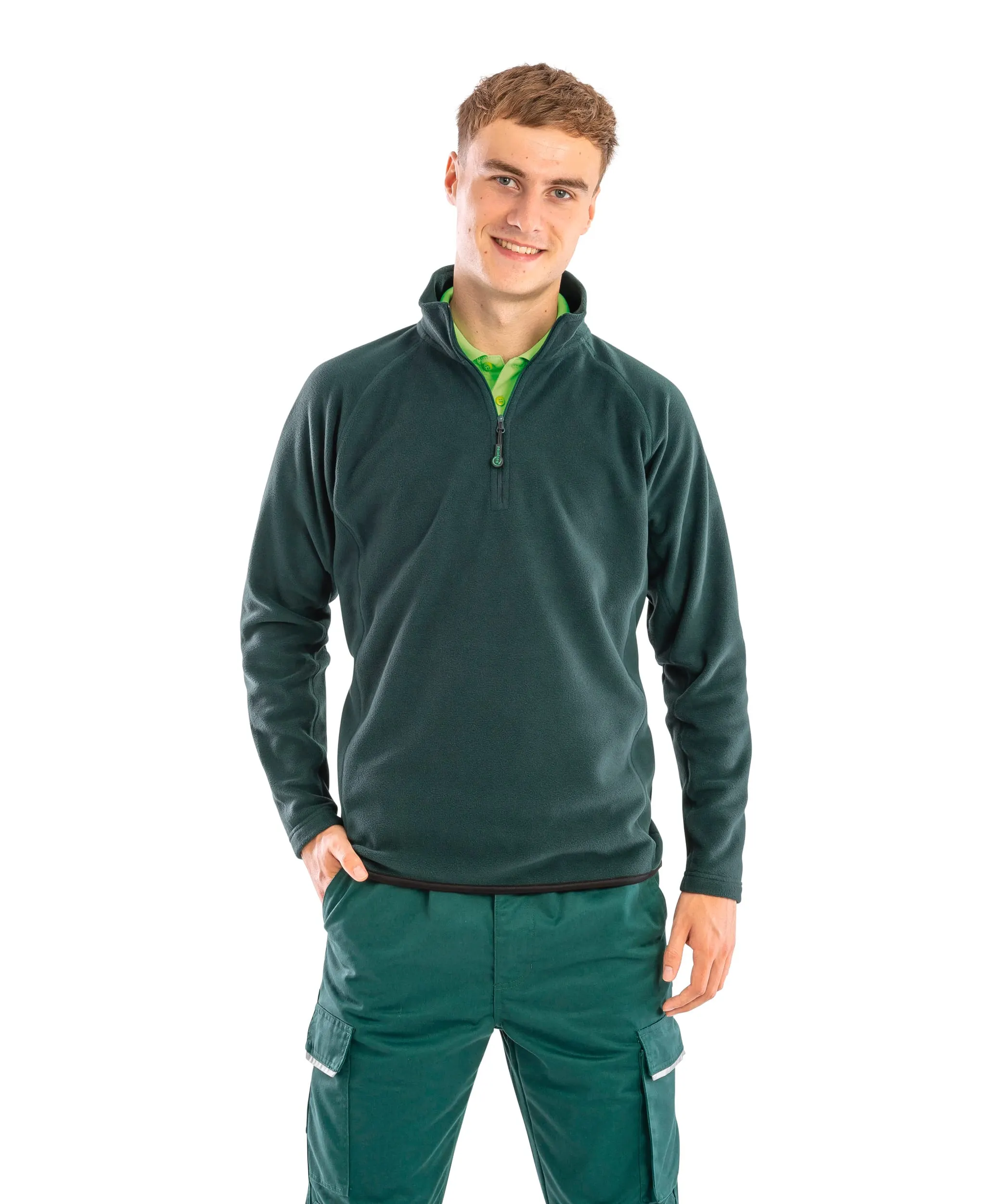 Micropolar 1/4 cremallera - Material reciclado
