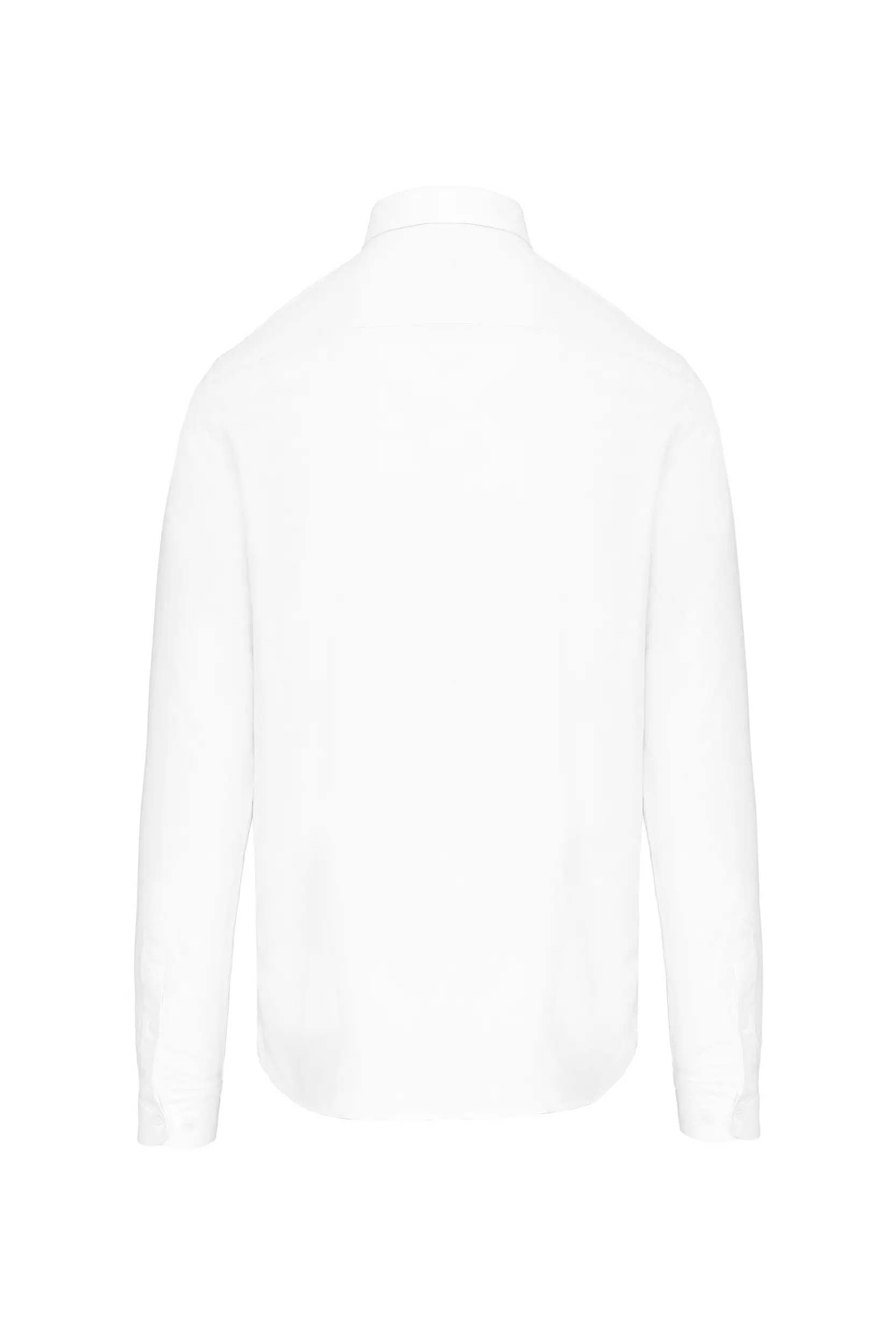 Camisa oxford lavada manga larga