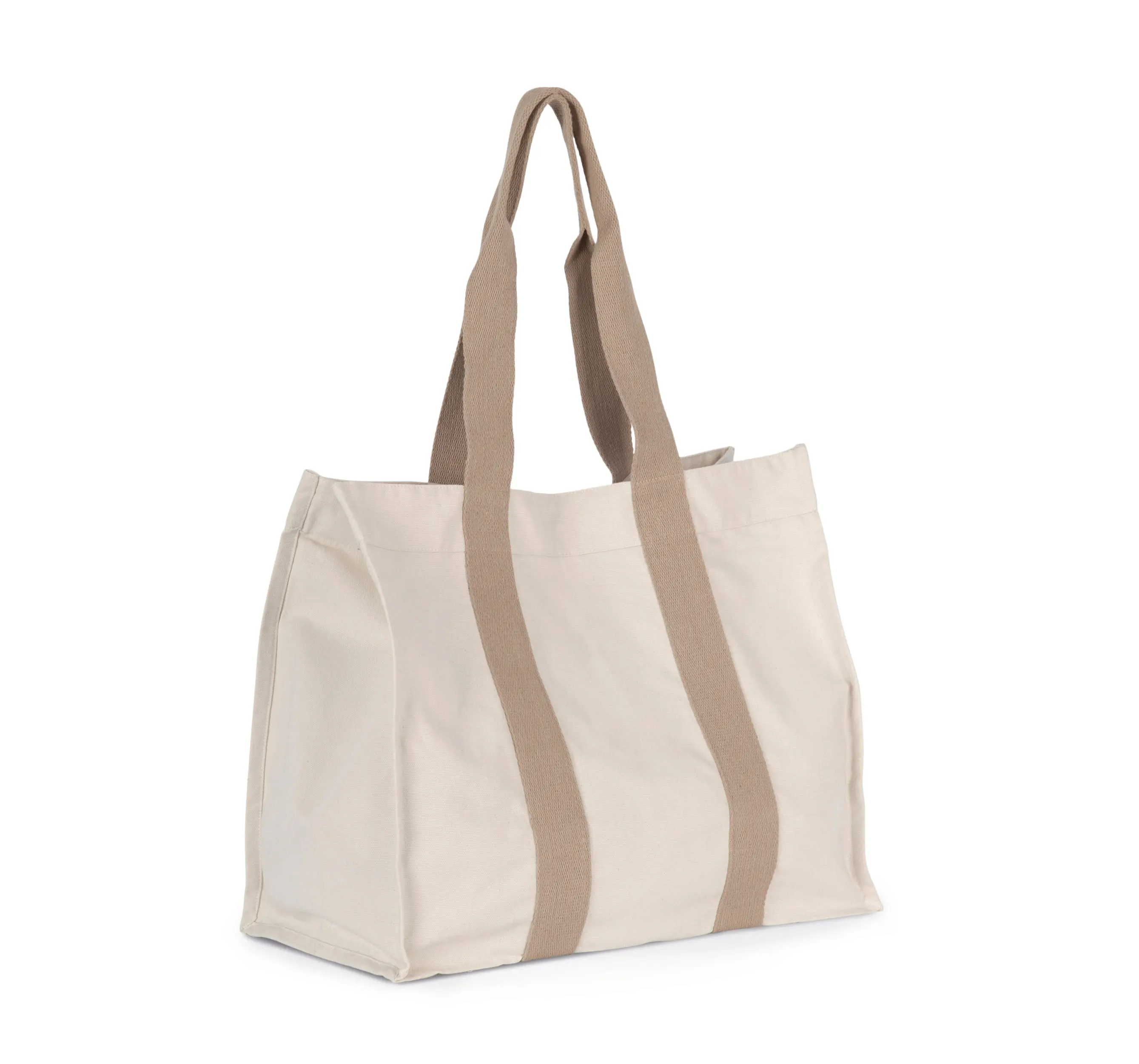 Bolsa shopper reciclada grande con fuelle