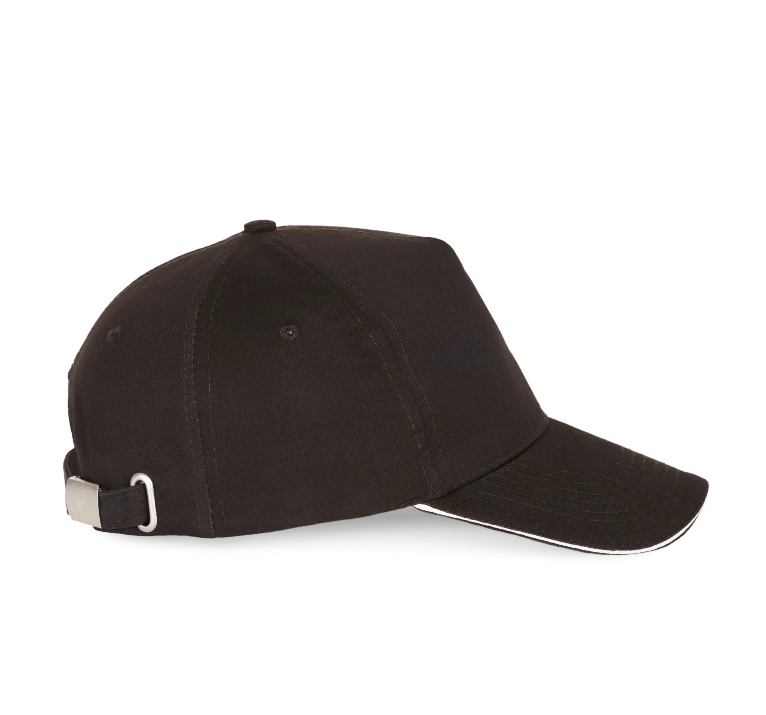 Gorra con sandwich contrastado 5 paneles