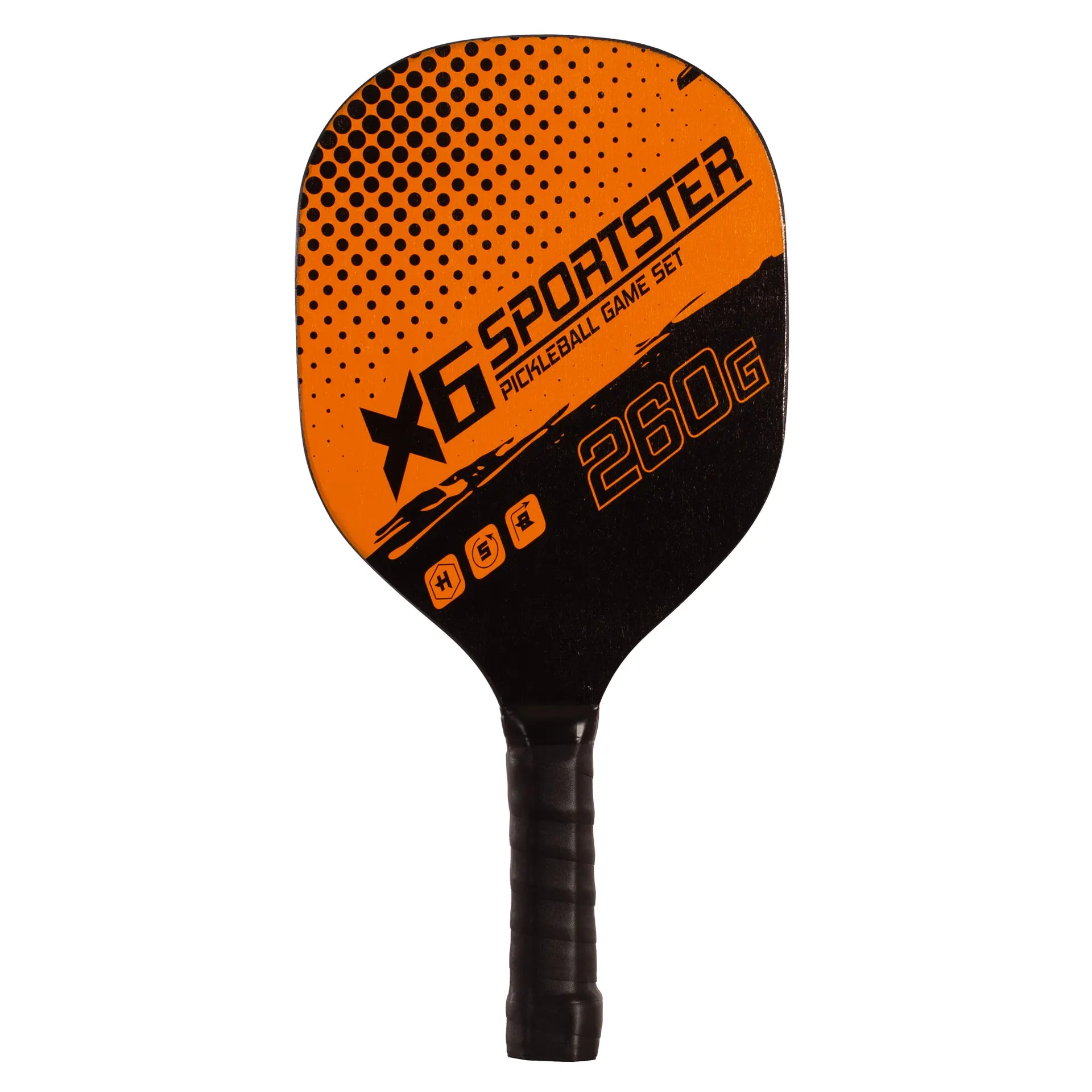 SET DE 2 PALAS PICKLEBALL MADERA CON 4 PELOTAS