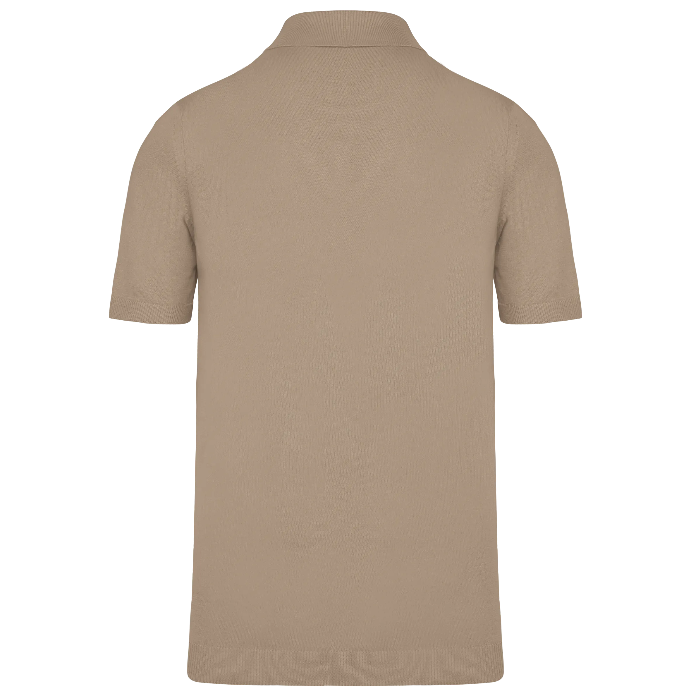 Polo ecorresponsable de punto hombre