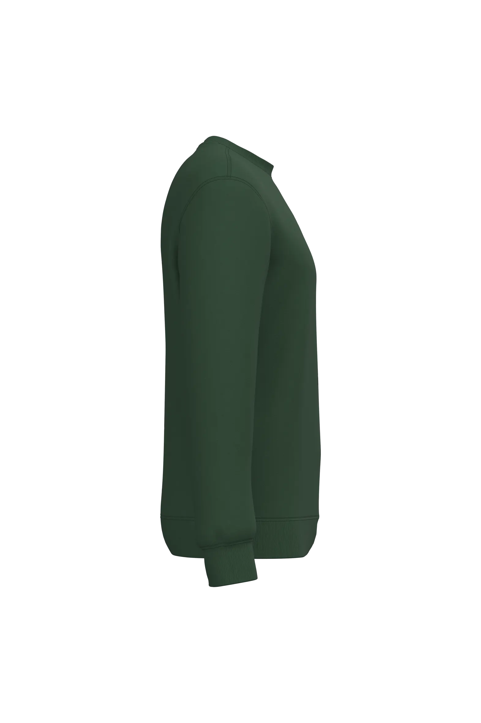 Sudadera cuello redondo reciclada unisex