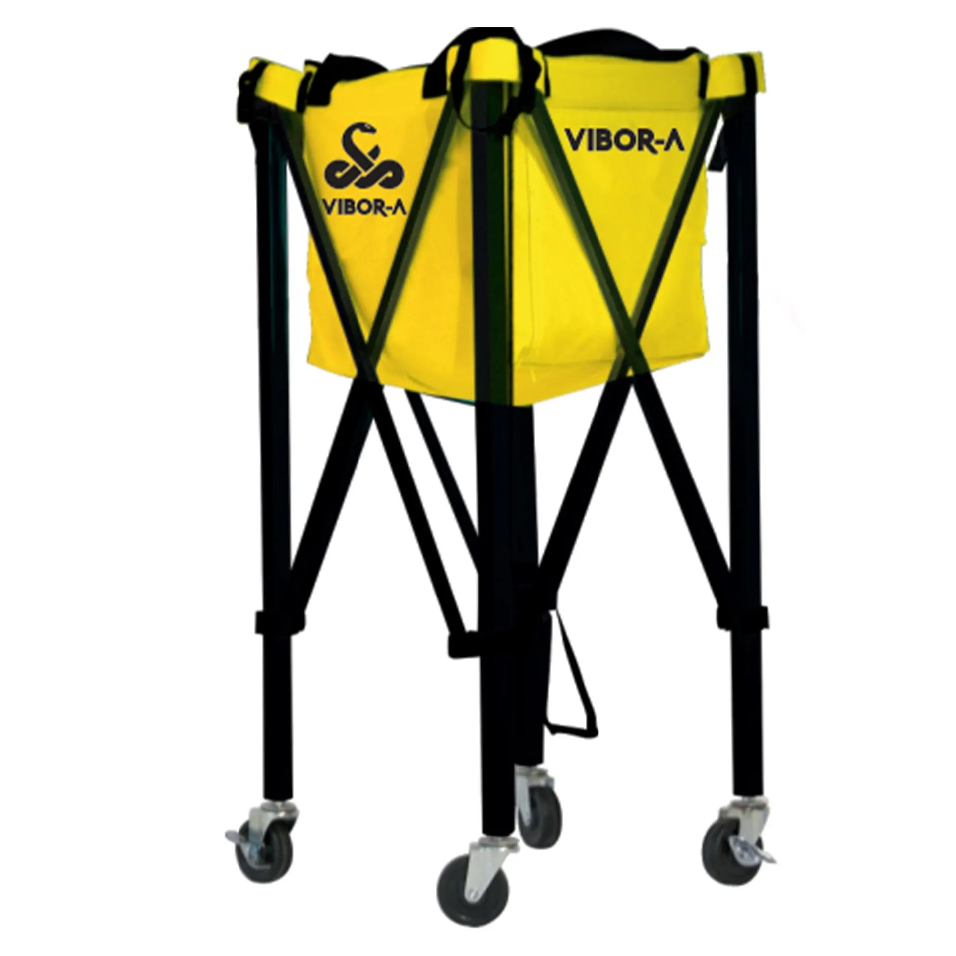 CARRO PORTAPELOTAS DE TENIS/PÁDEL VIBOR-A 'GENIUS' YELLOW