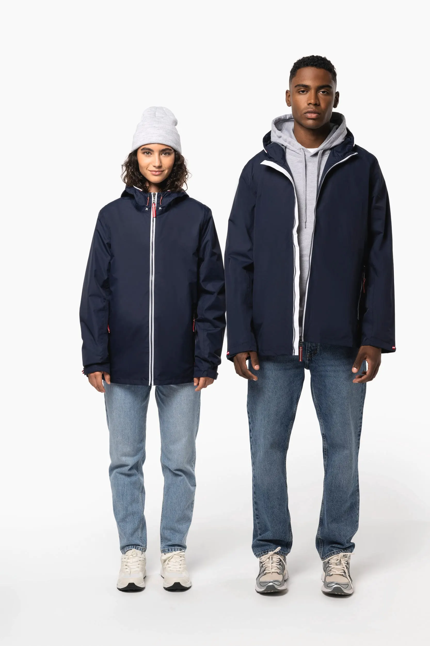 Chaqueta impermeable unisex