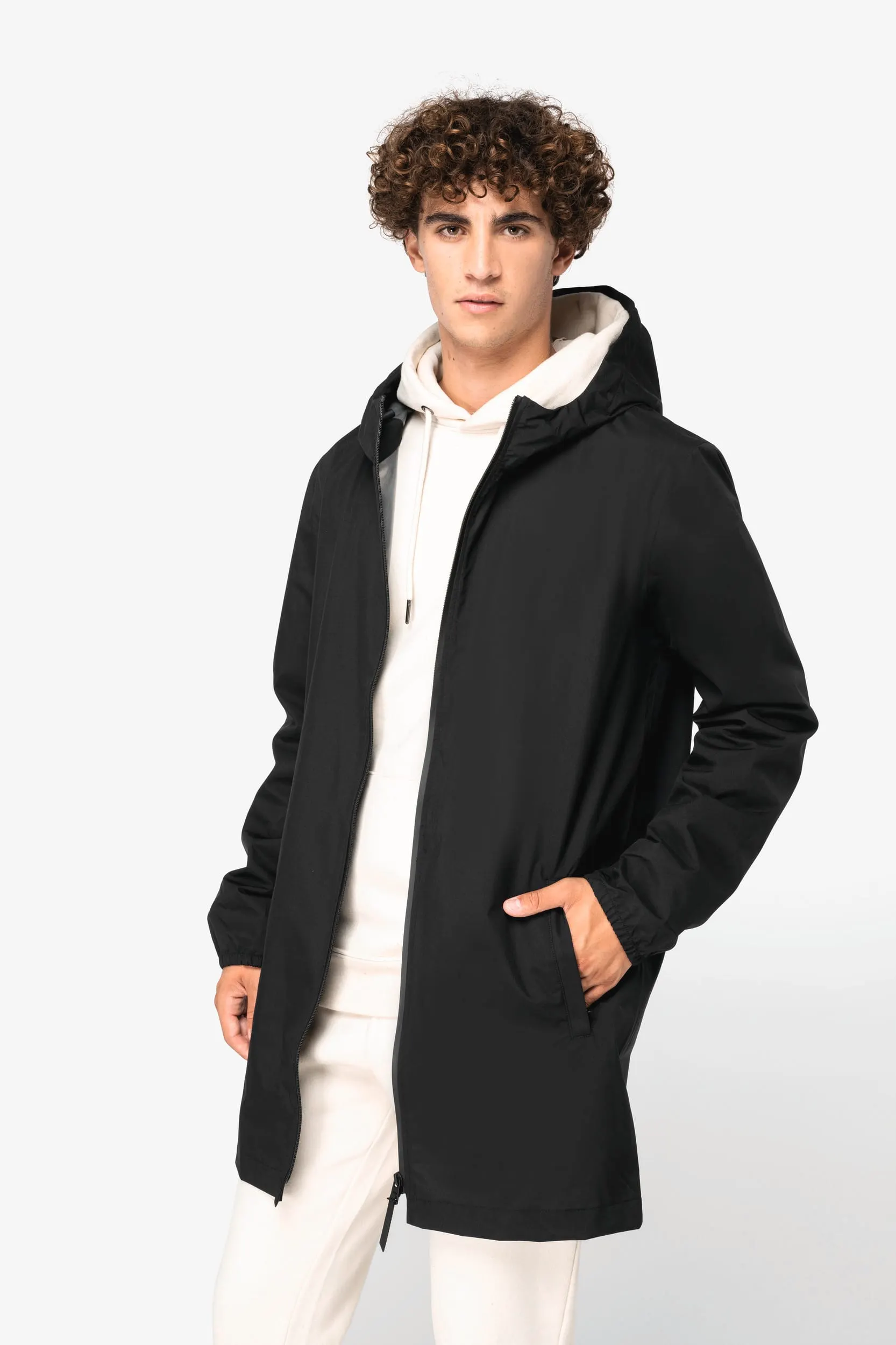 Chaqueta ecorresponsable impermeable unisex