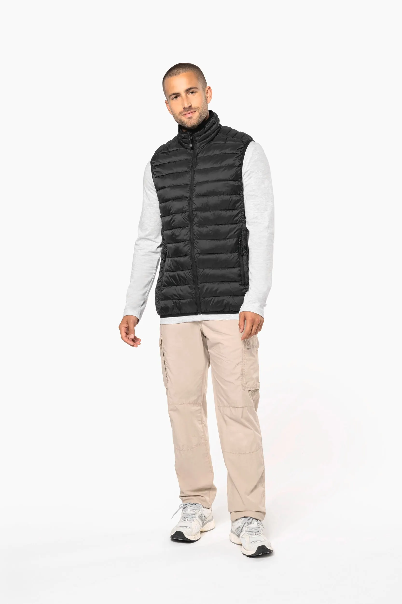 Chaleco acolchado y ligero hombre