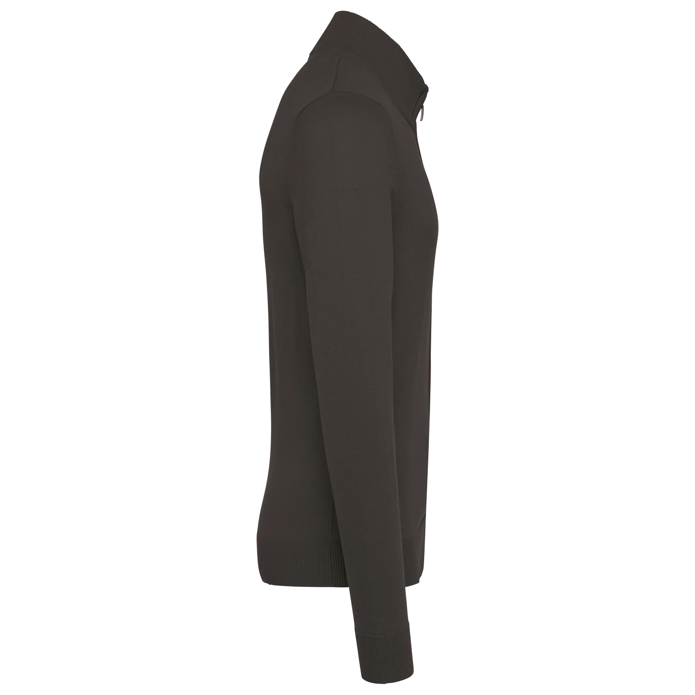 Chaqueta de punto con cremallera hombre