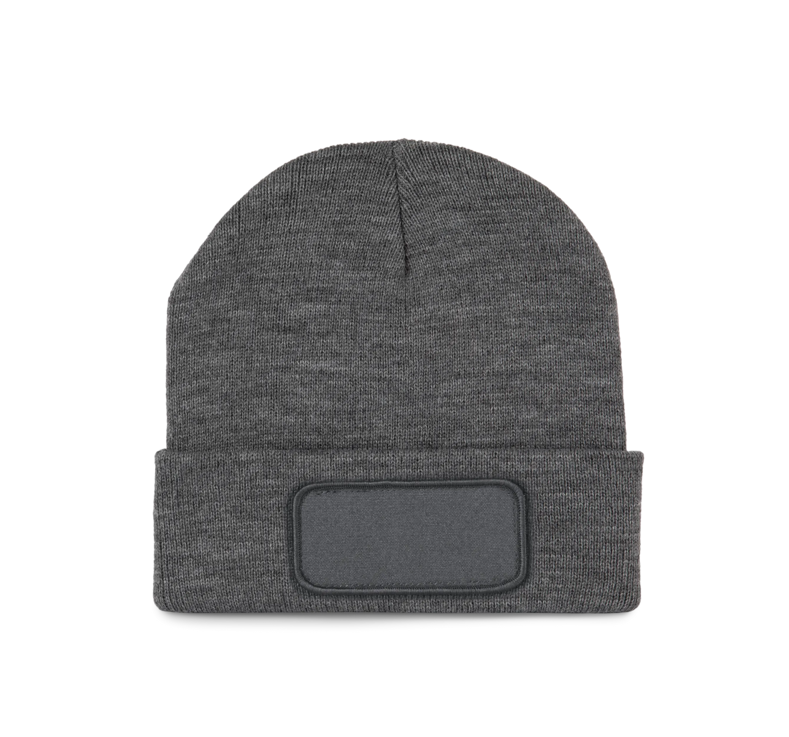 Gorro reciclado con parche