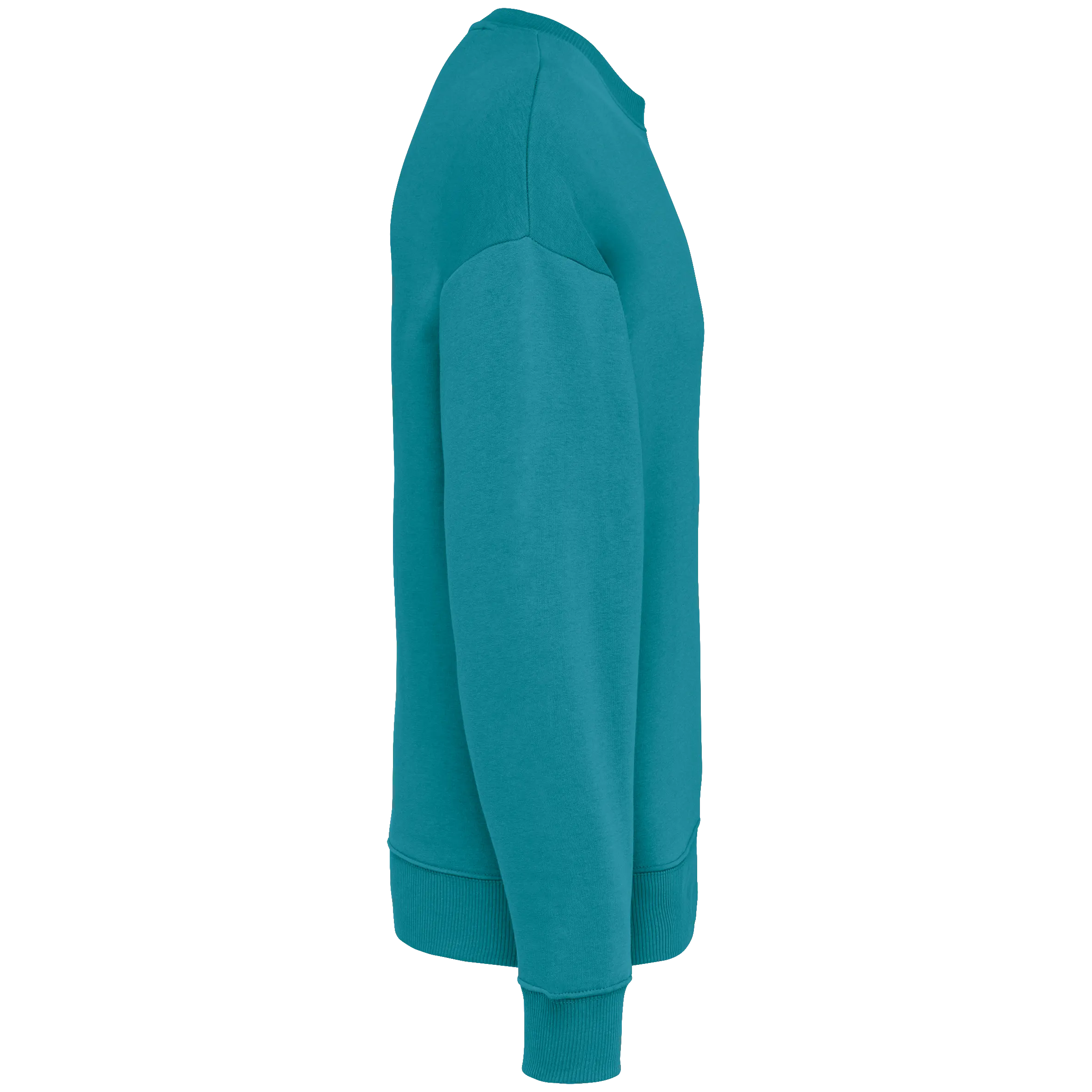 Sudadera ecorresponsable cuello redondo oversize unisex