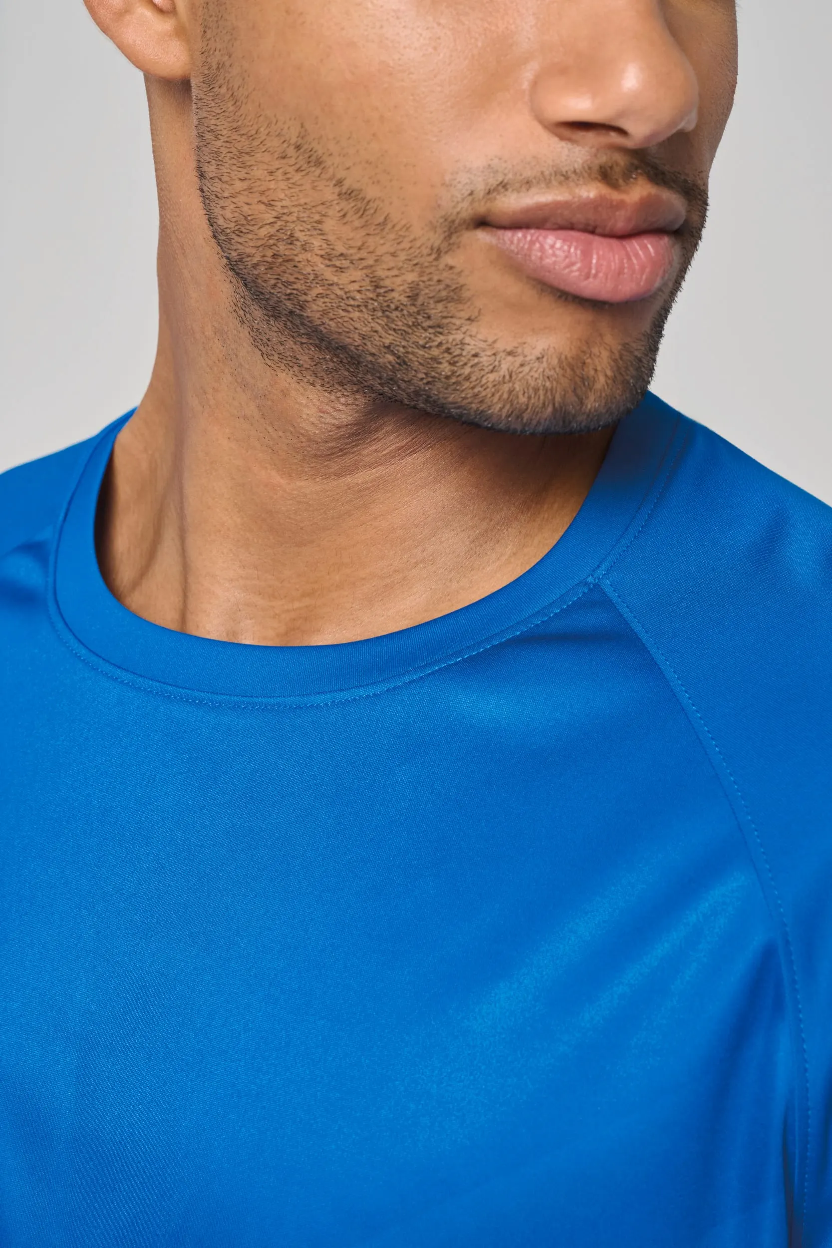 Camiseta multideporte de poliéster realzado unisex