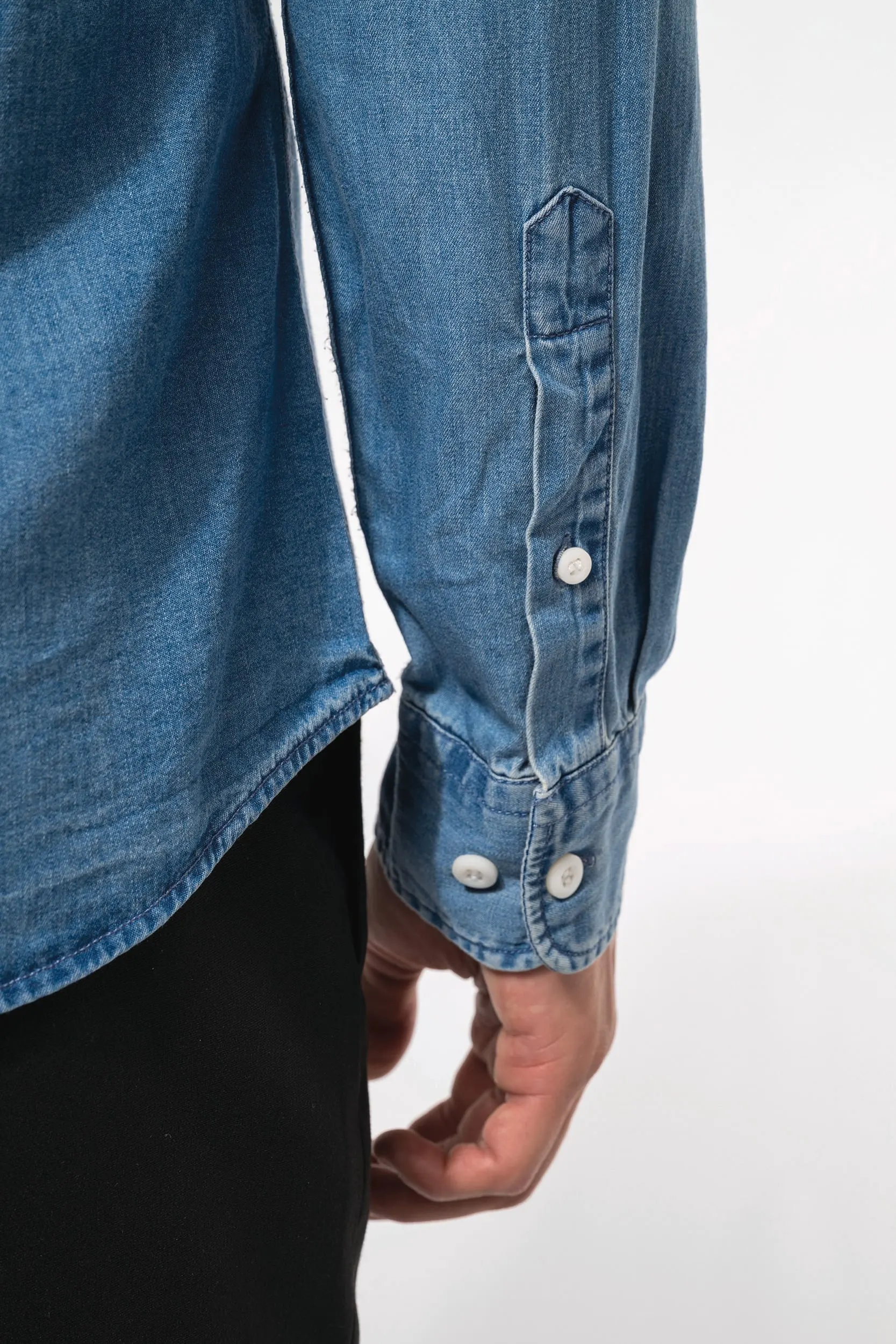 Camisa Denim hombre