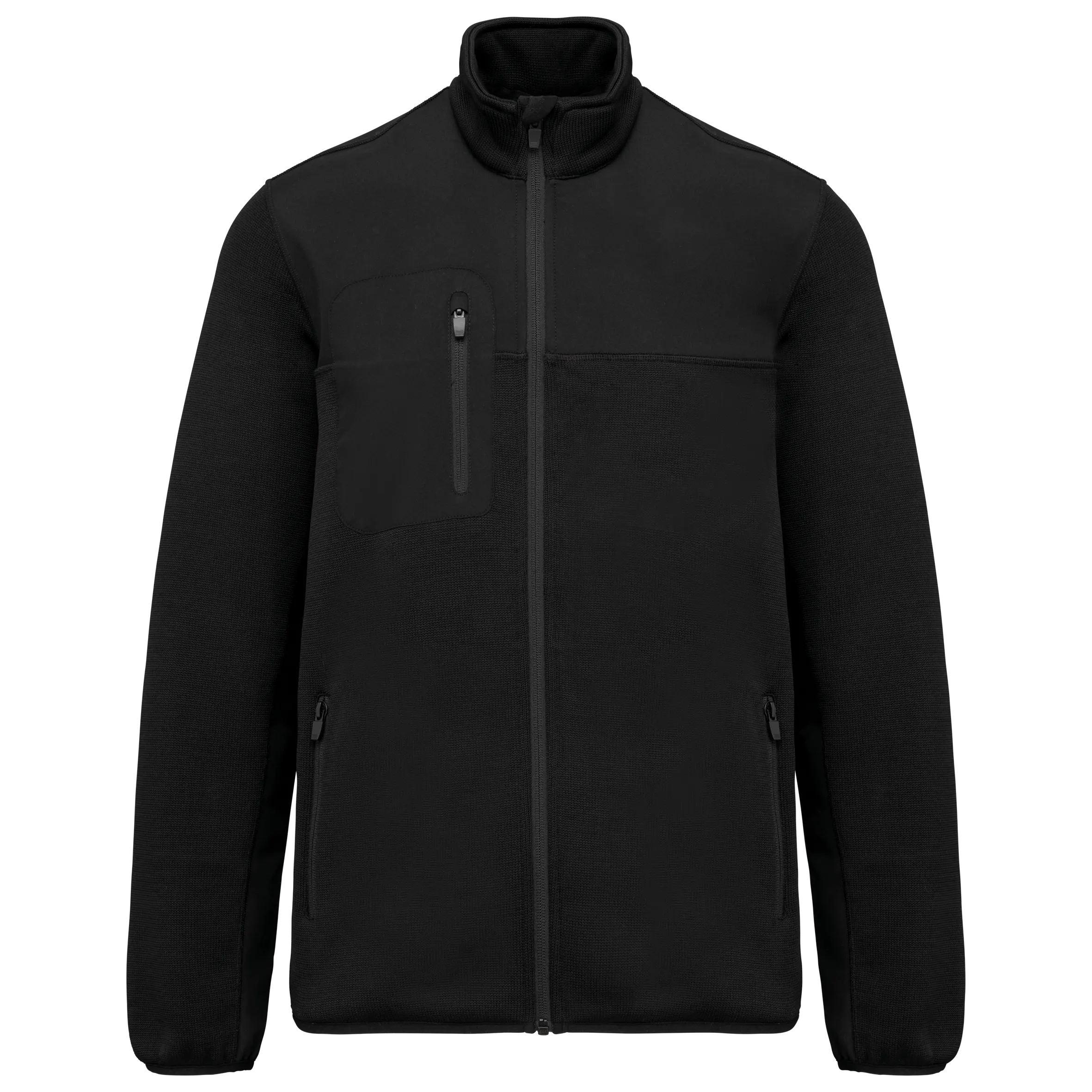 Chaqueta polytricot reciclada hombre