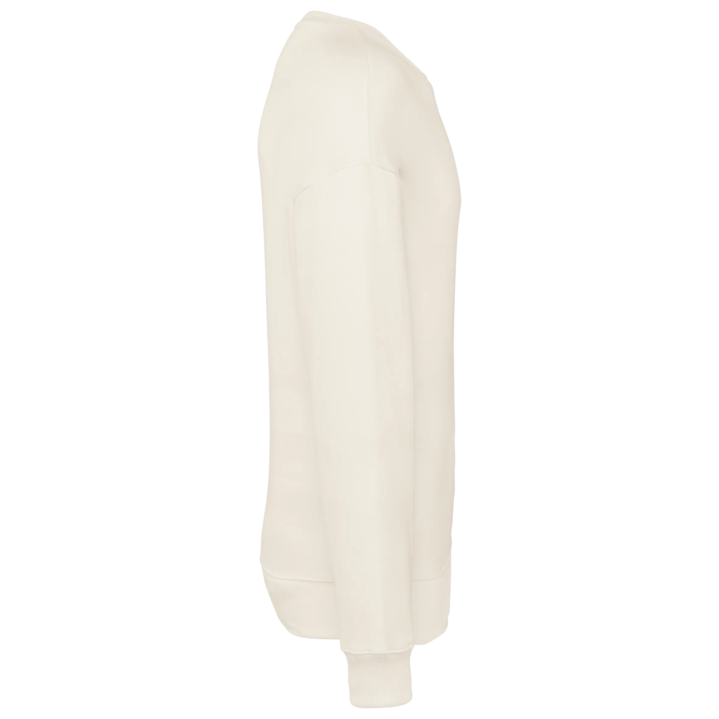 Sudadera cuello redondo oversize unisex