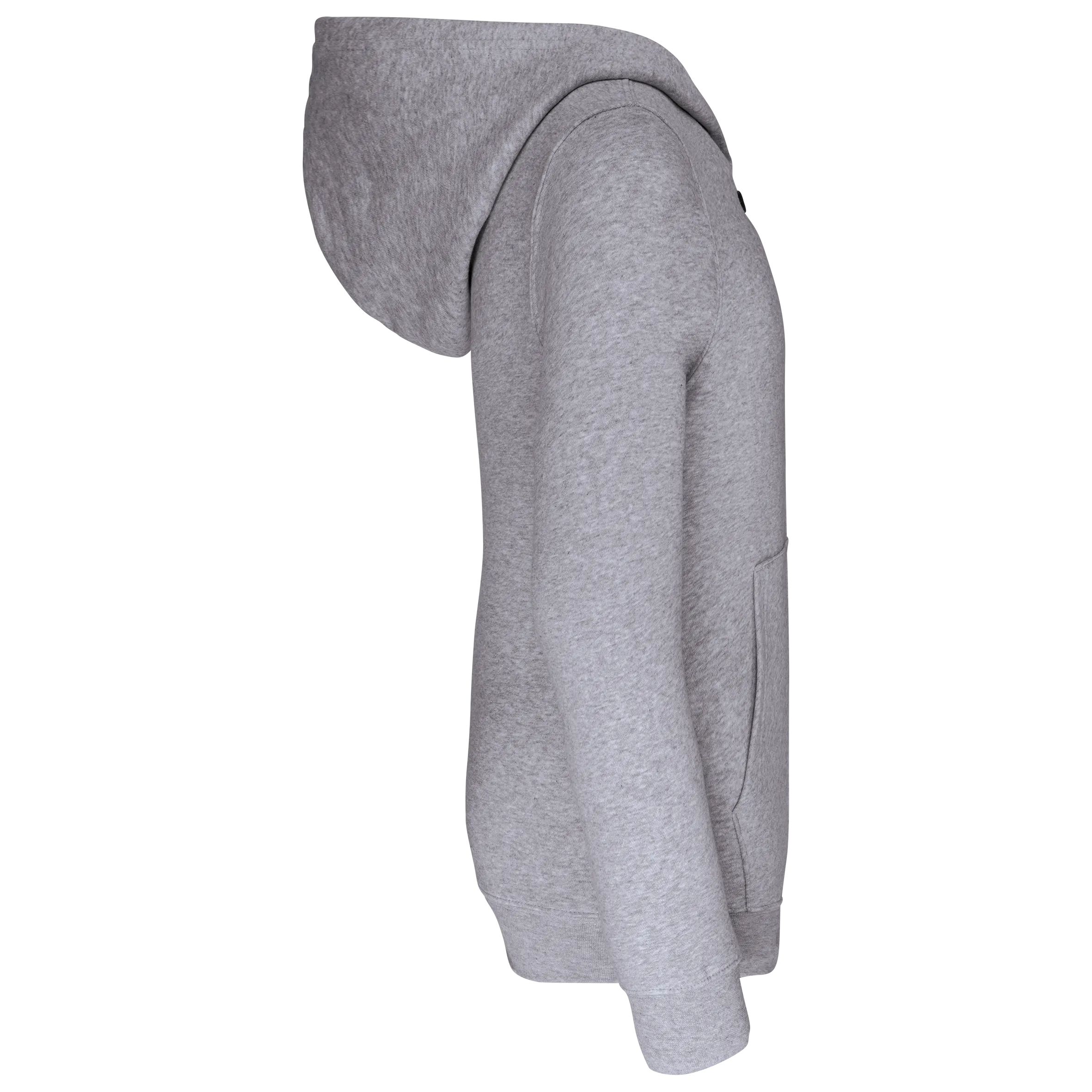 Sudadera capucha contrastada niños