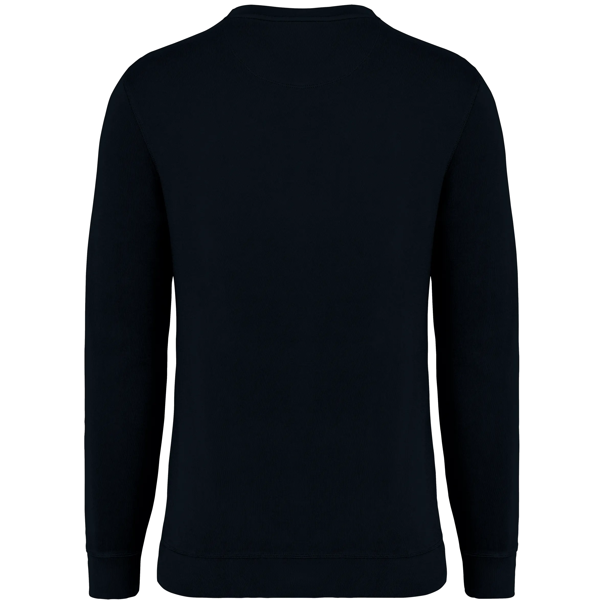 Sudadera ecorresponsable de cuello redondo French Terry unisex
