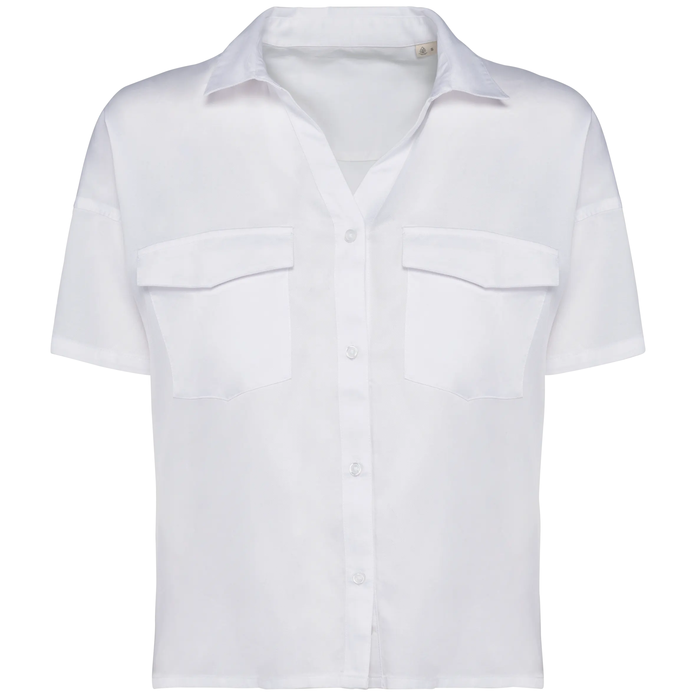 Camisa ecorresponsable oversize de Lyocell mujer