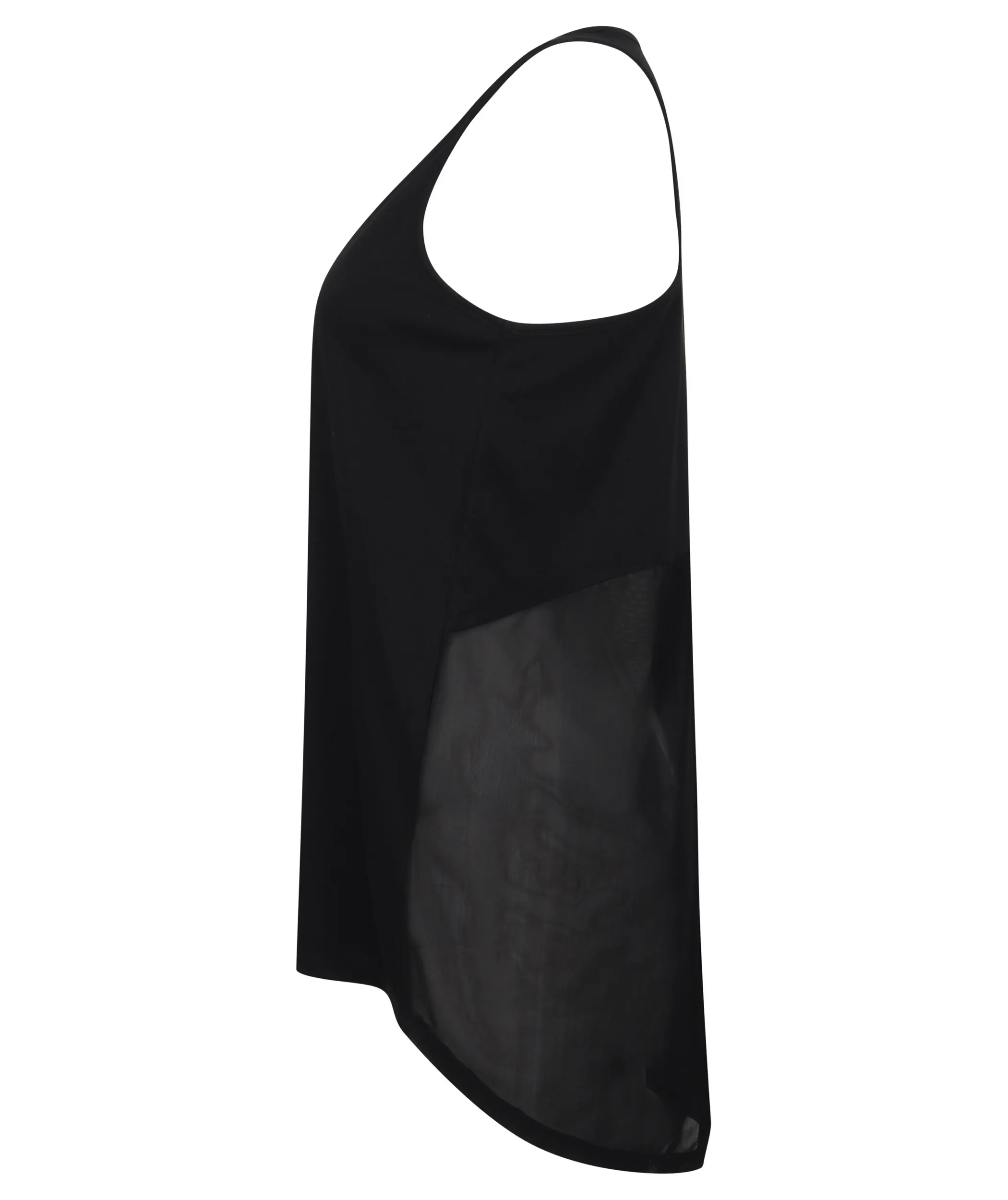 Camiseta espalda abierta sin mangas