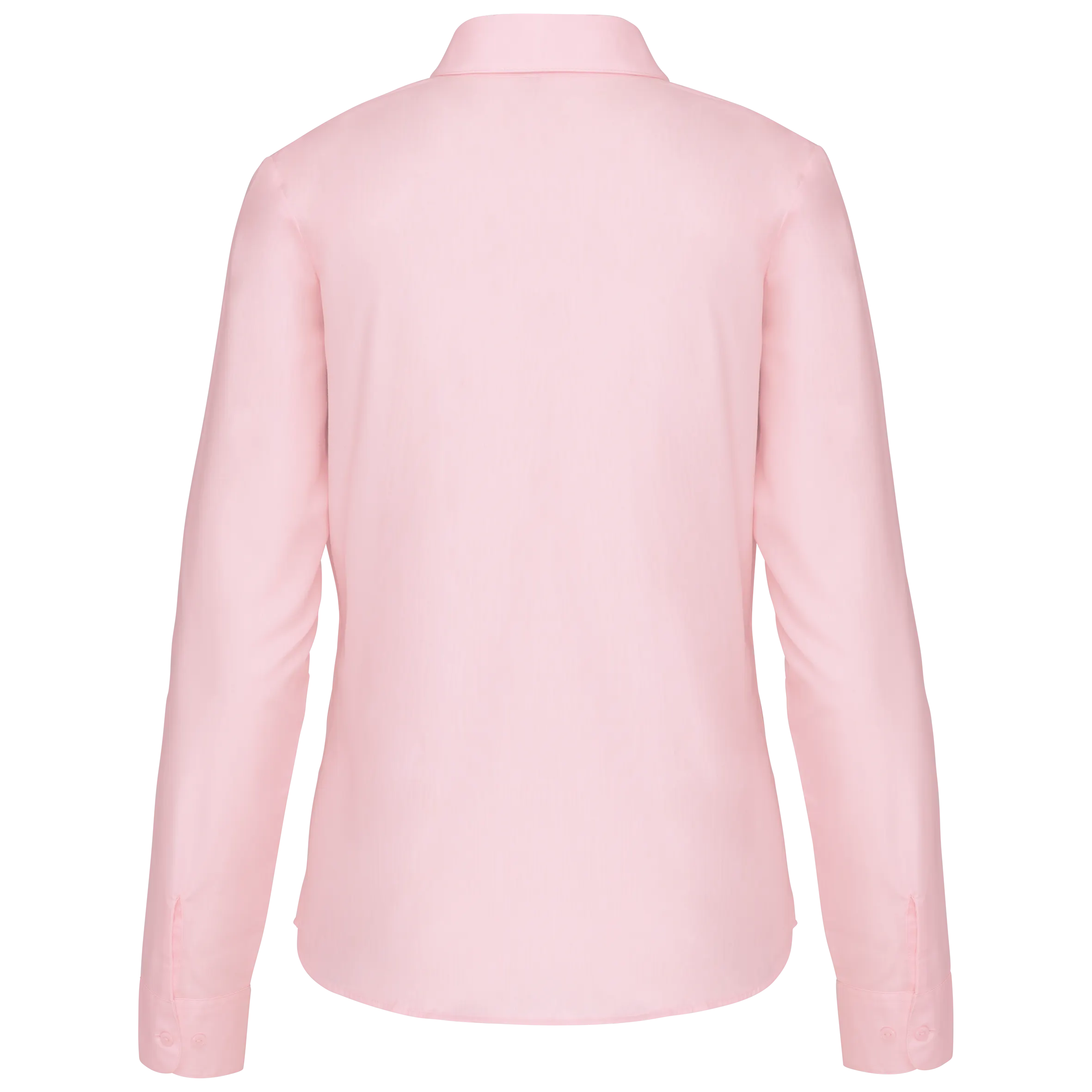 Camisa popelina de polialgodón manga larga mujer