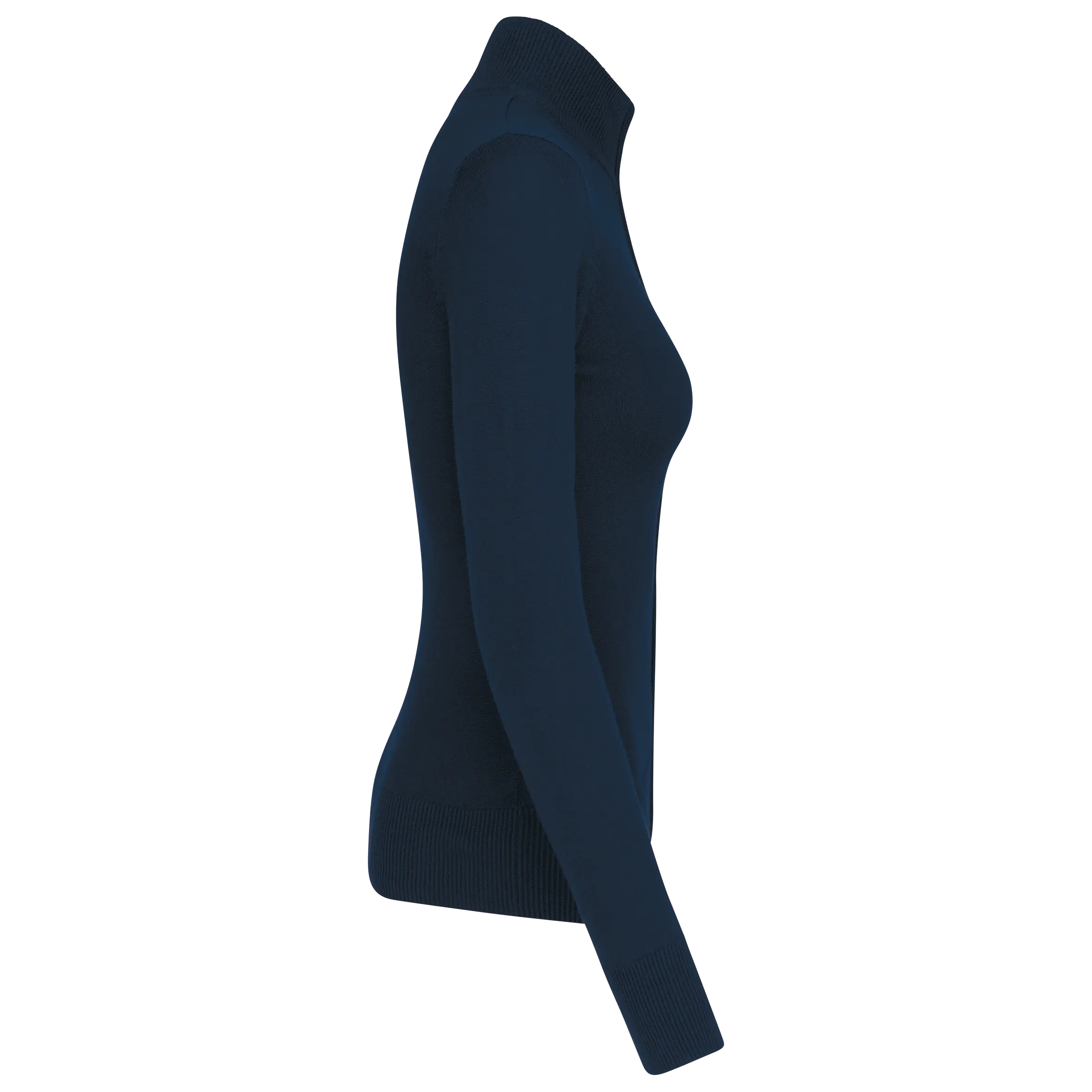 Chaqueta de punto con cremallera mujer