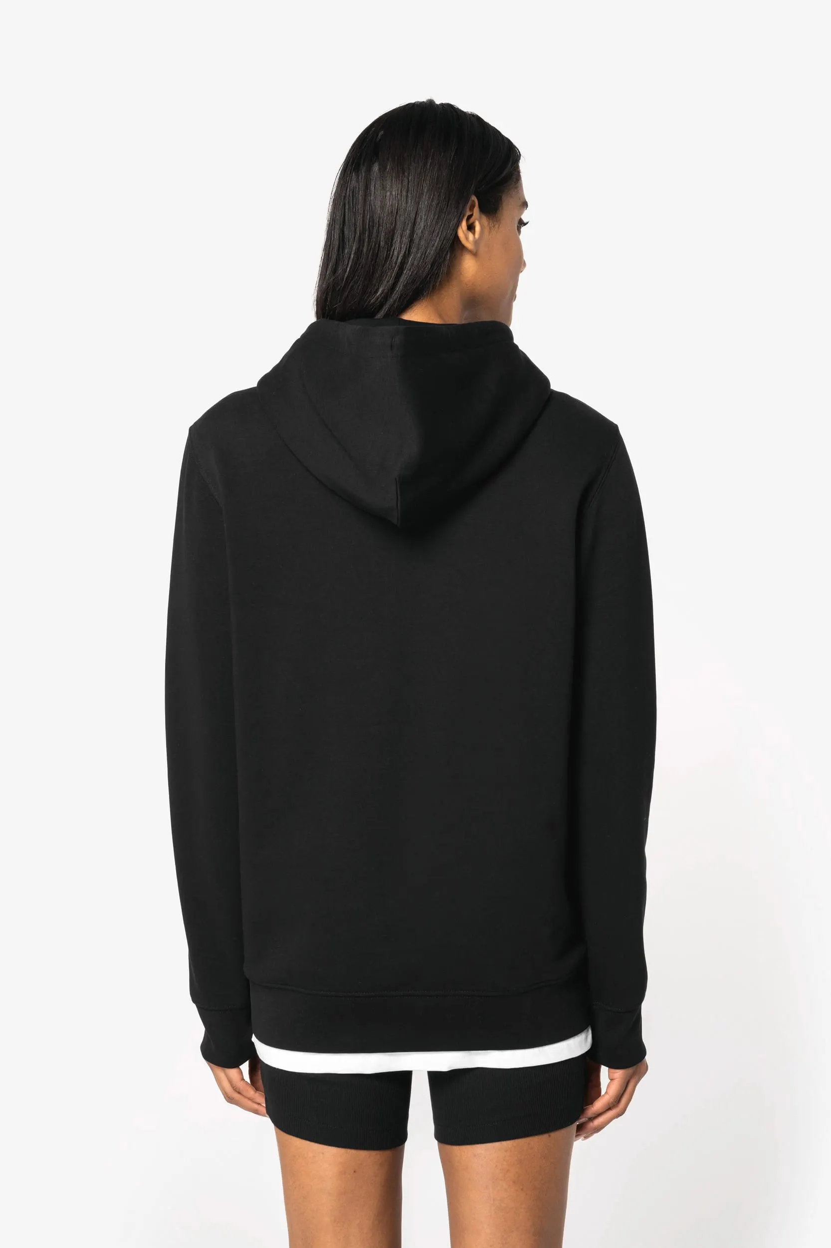 Sudadera ecorresponsable con capucha unisex
