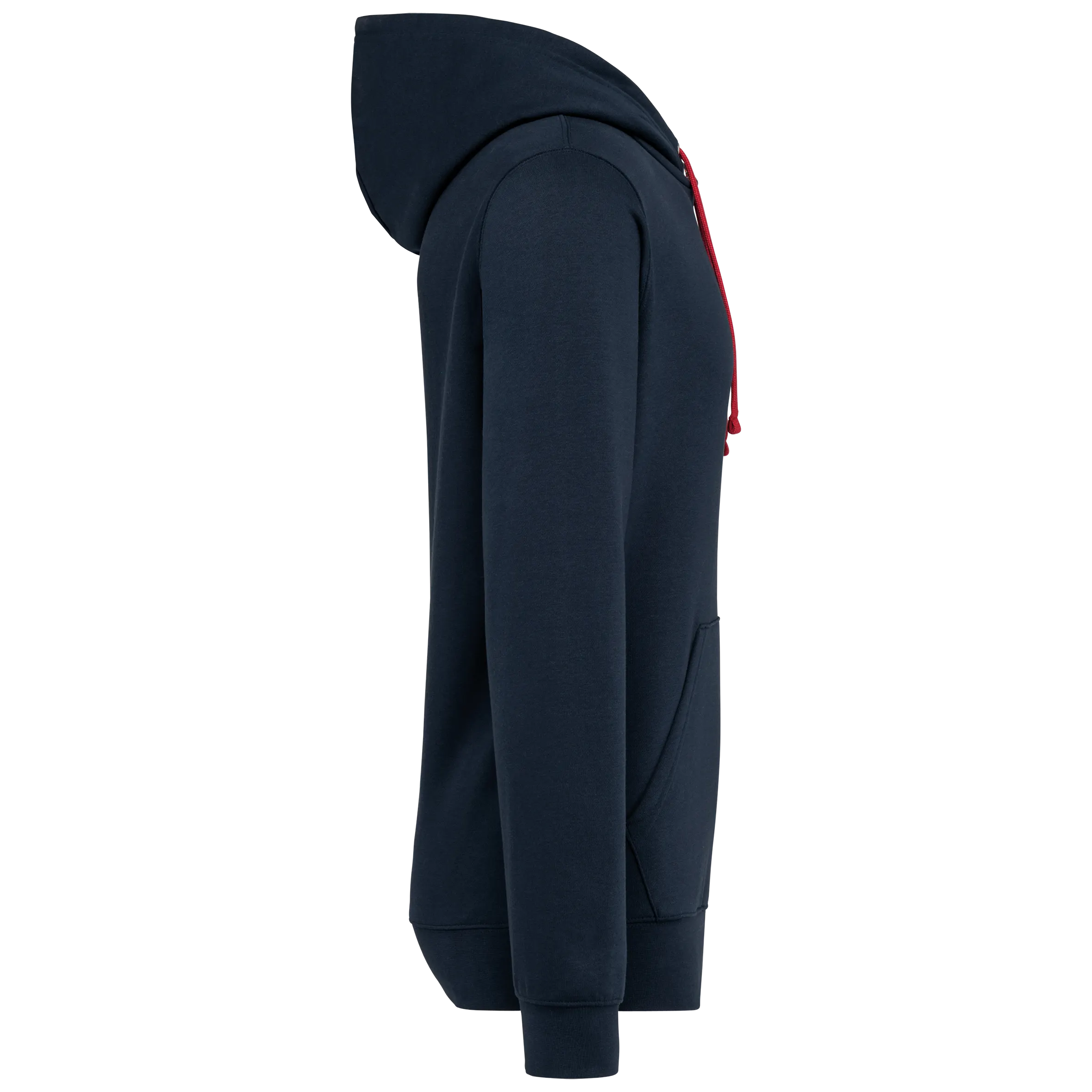 Sudadera con capucha de forro contrastado  - Unisex