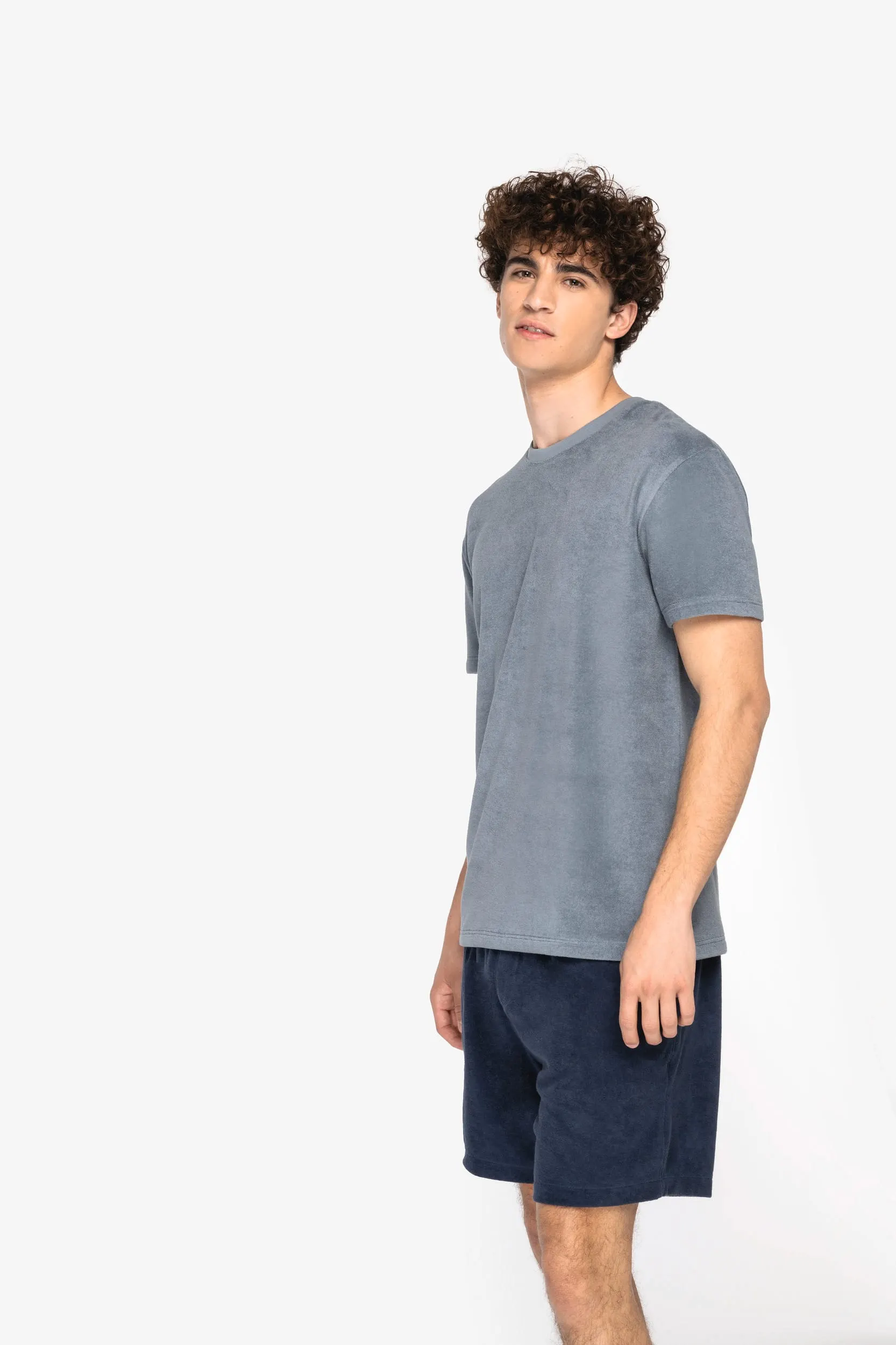 Camiseta ecorresponsable de rizo hombre