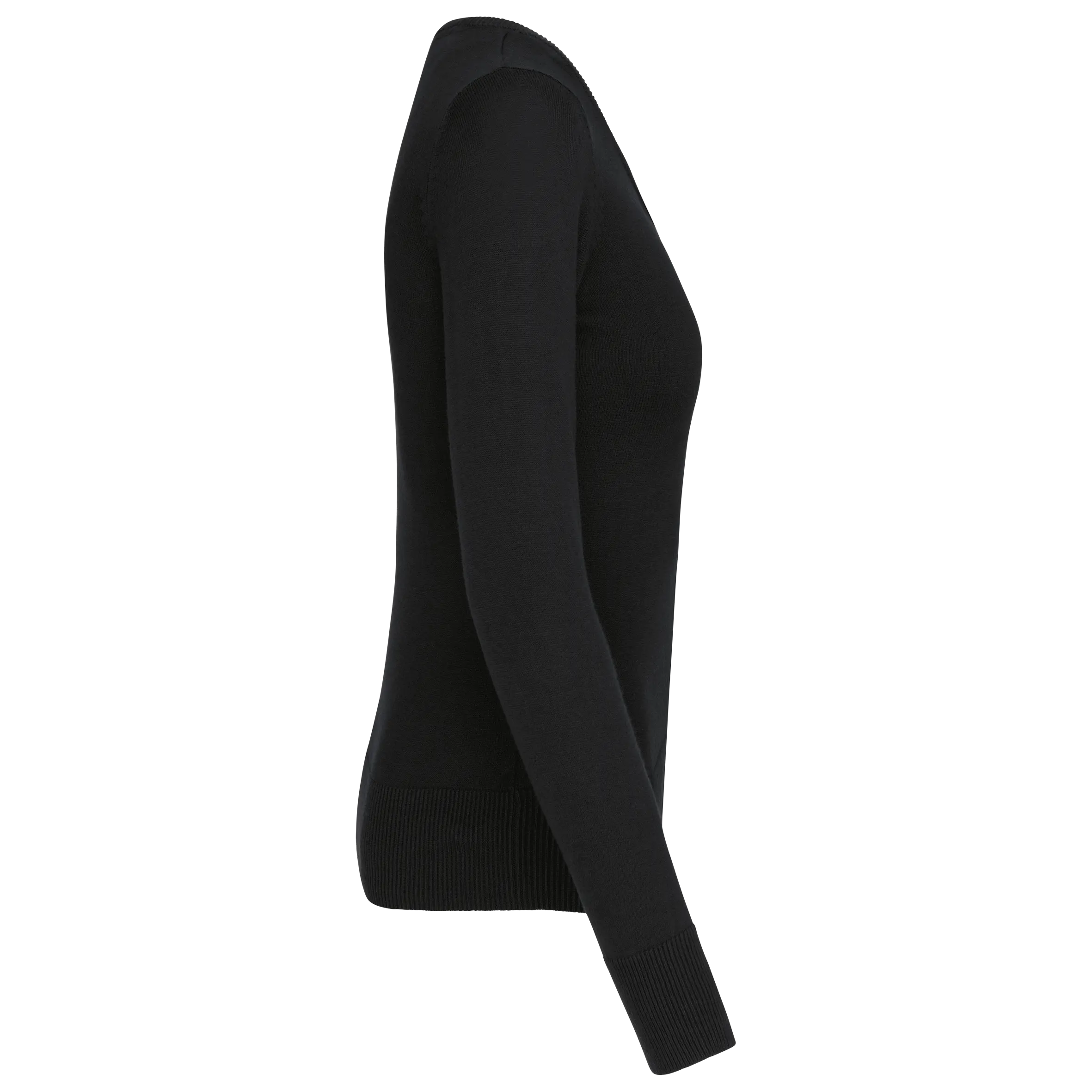 Jersey cuello redondo manga larga mujer