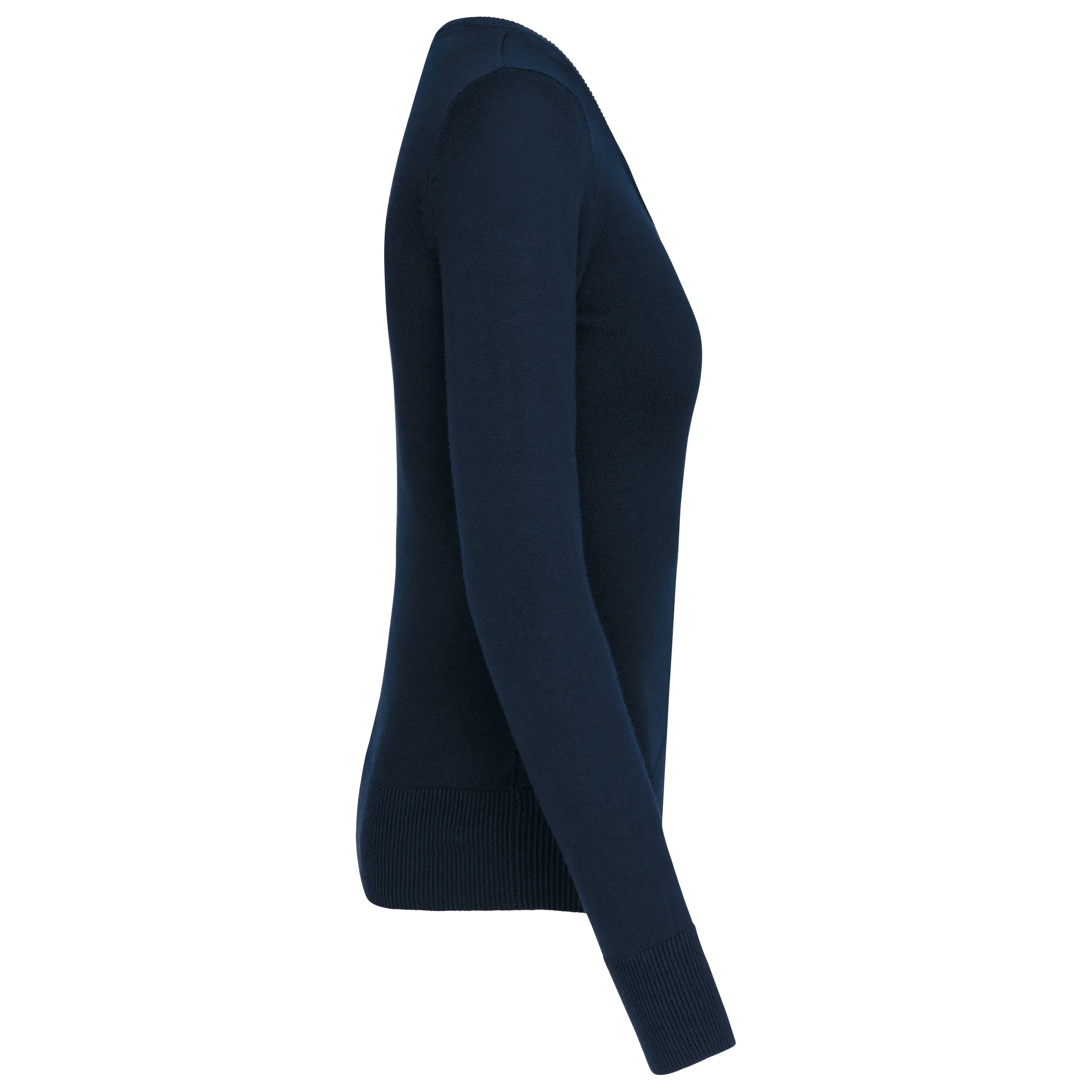 Jersey cuello redondo manga larga mujer