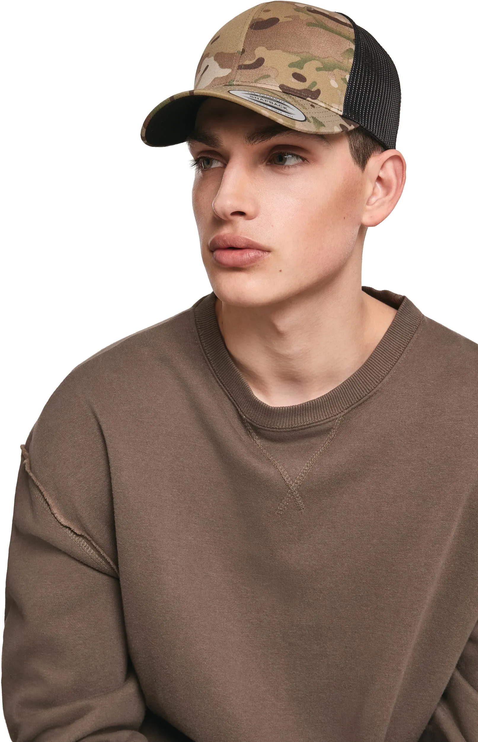Gorra trucker retro multicam<br/>