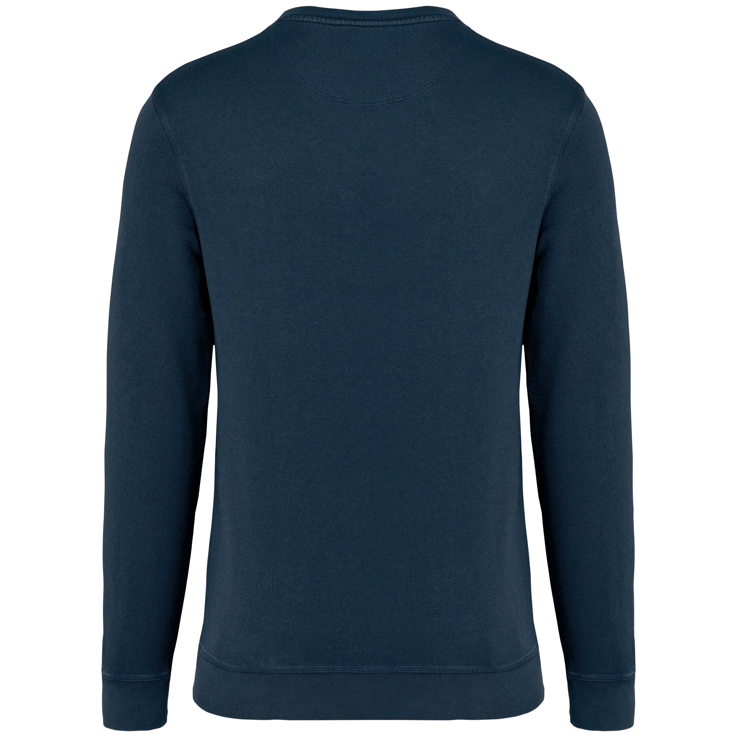 Sudadera ecorresponsable de cuello redondo French Terry unisex