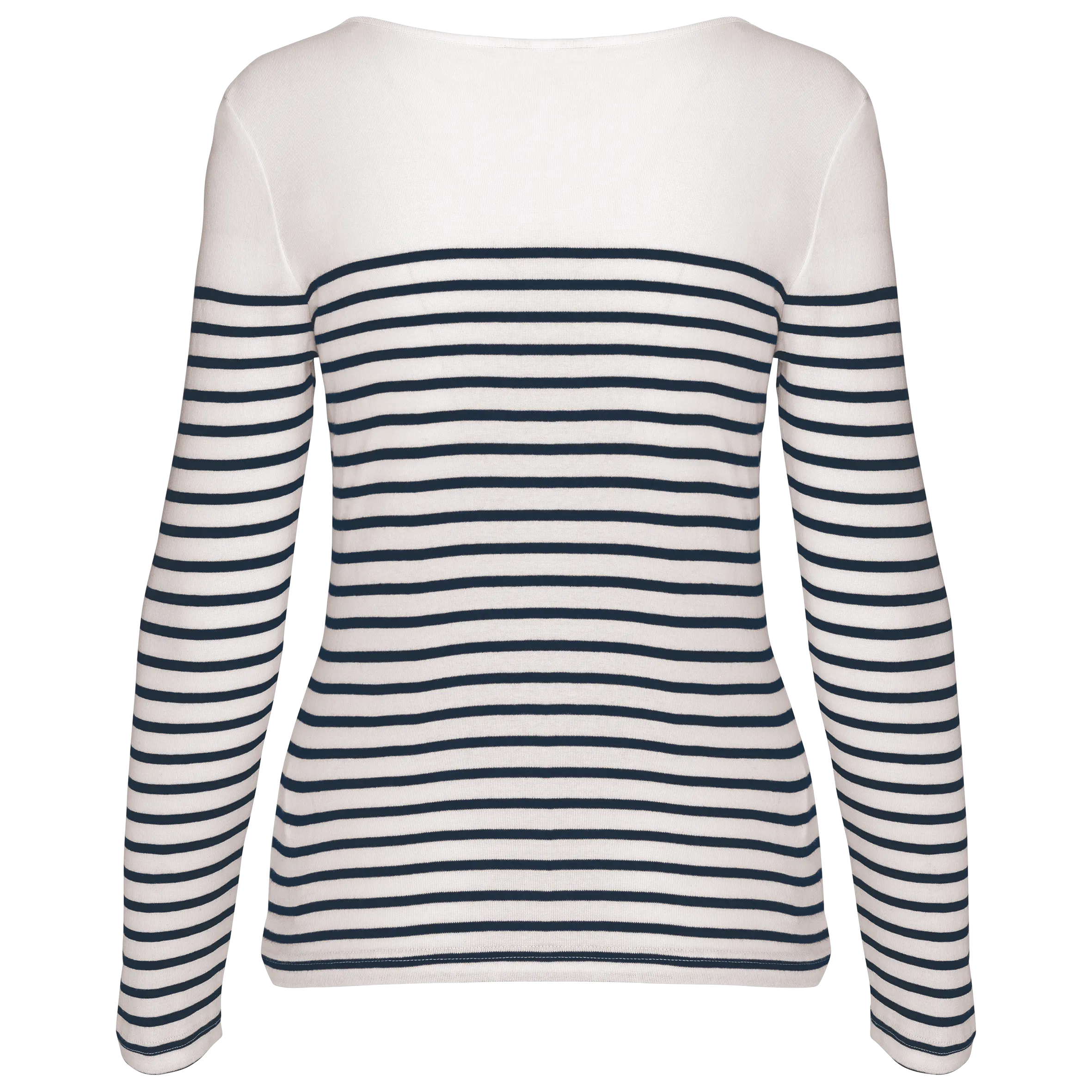 Camiseta marinera de manga larga de mujer