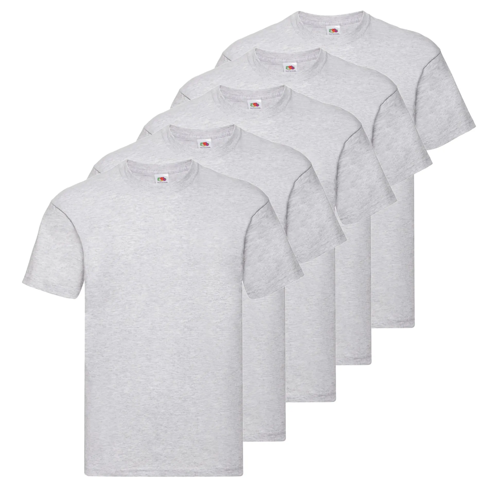 PACK DE 5 CAMISETAS FRUIT OF THE LOOM ORIGINAL T
