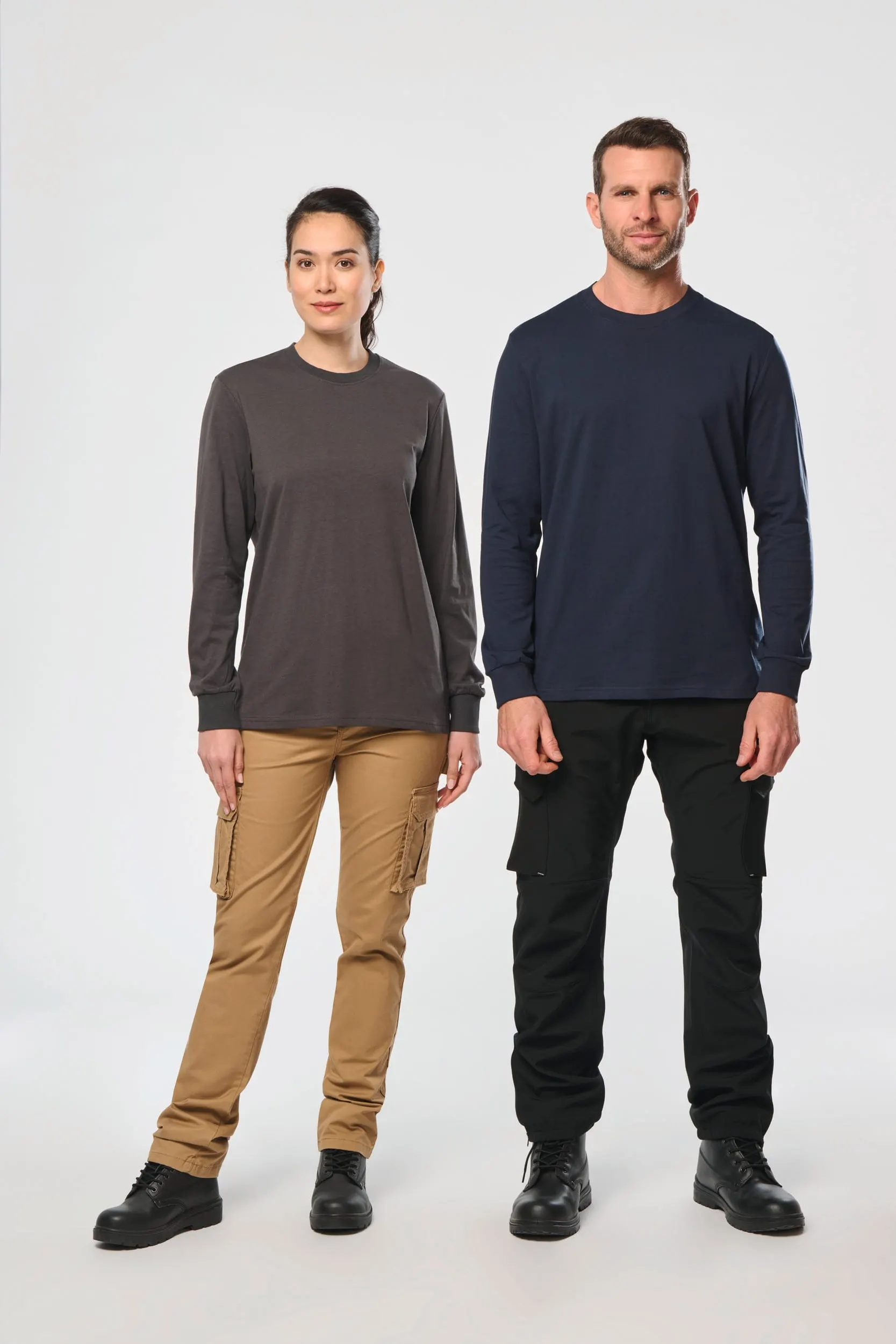 Camiseta ecorresponsable manga larga - Unisex
