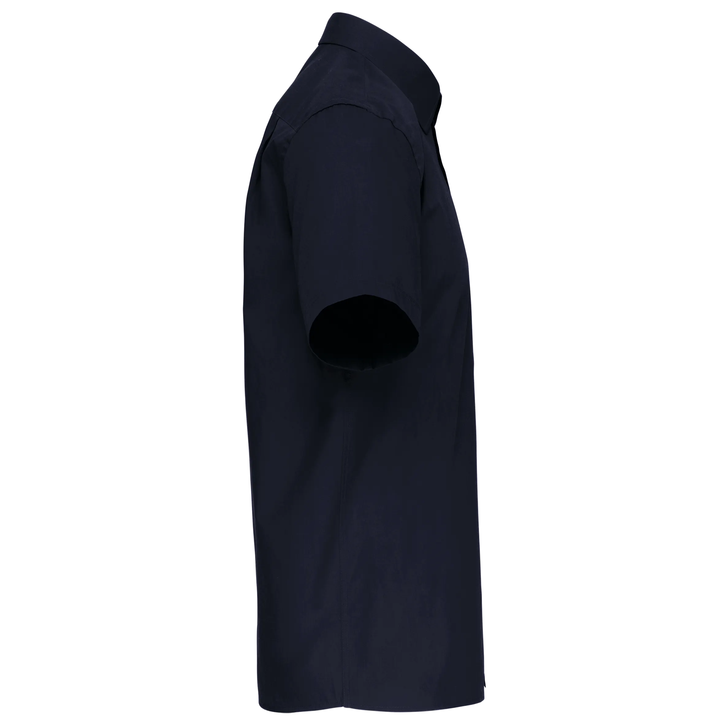 Camisa popelina manga corta hombre