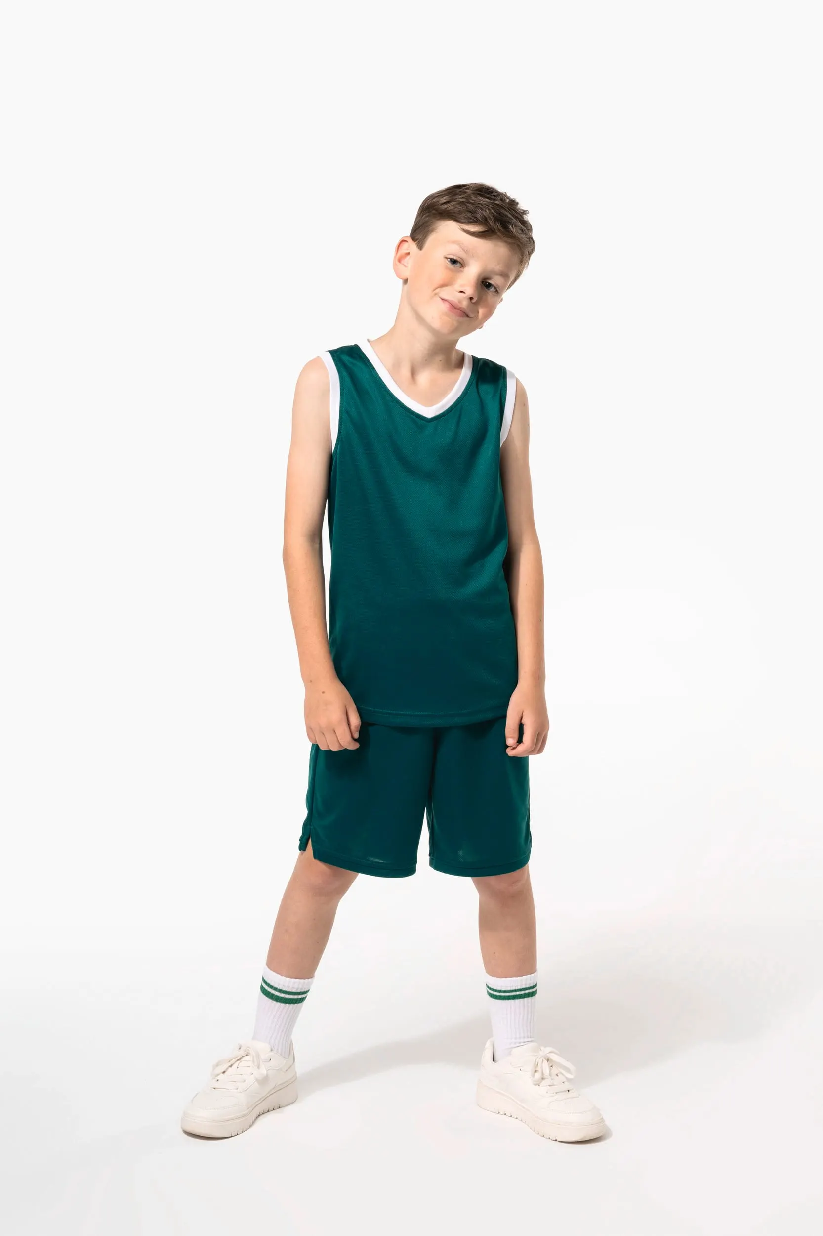 Camiseta de baloncesto infantil