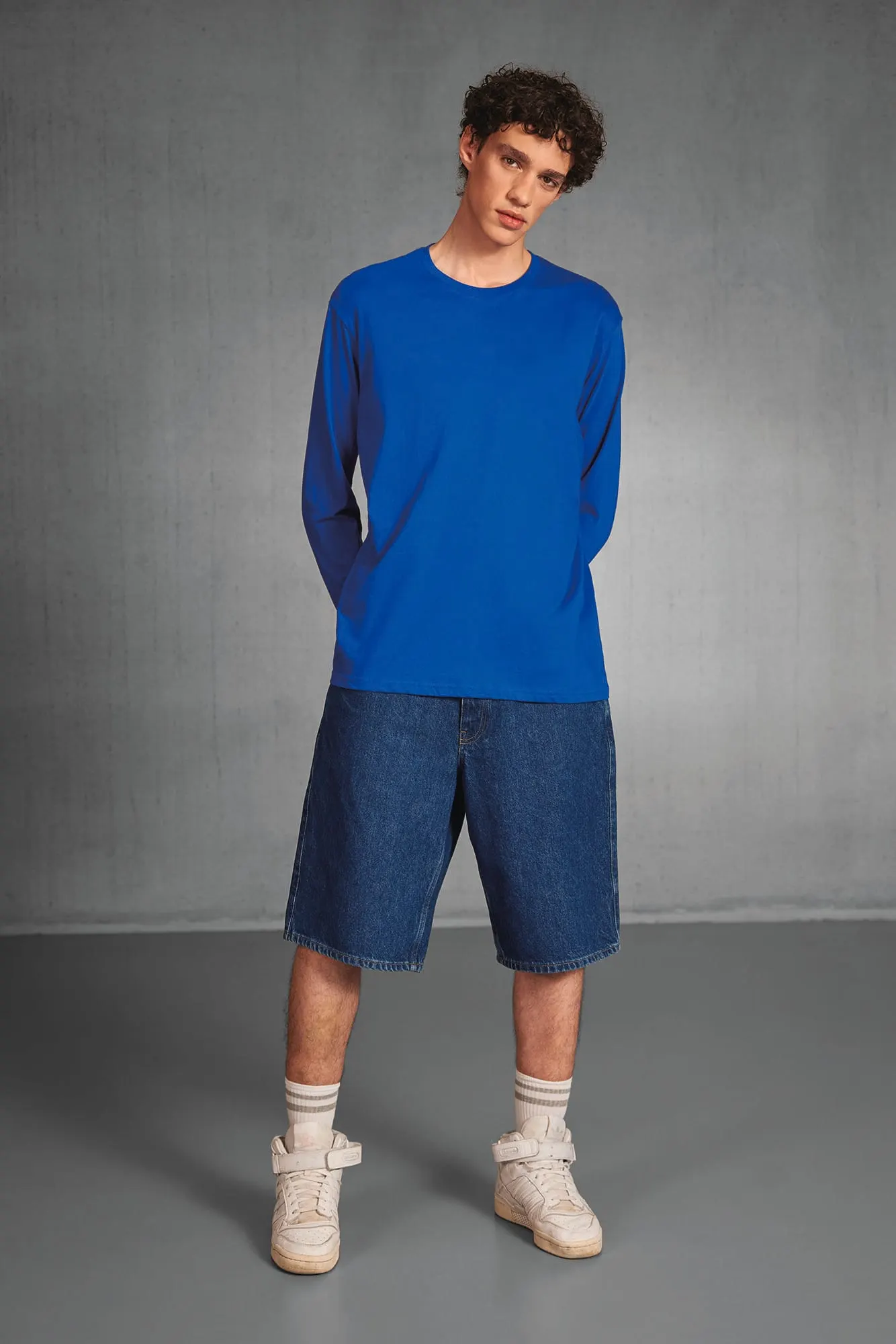 Camiseta #E150 manga larga hombre
