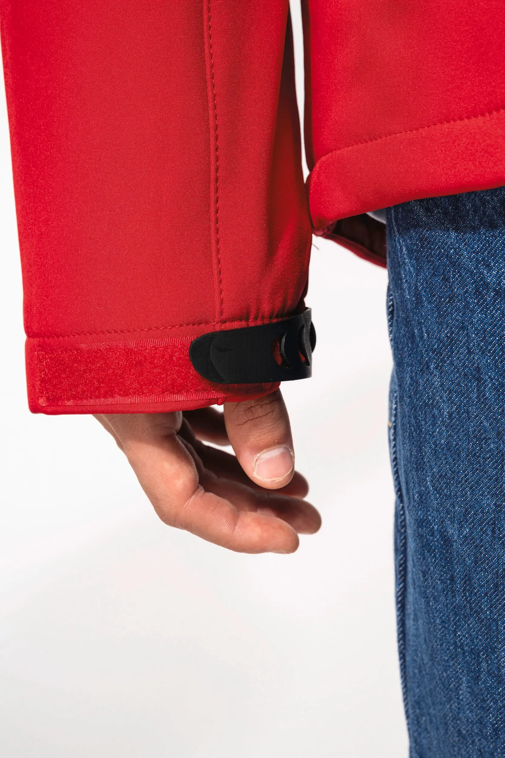 Parka softshell acolchada con capucha hombre