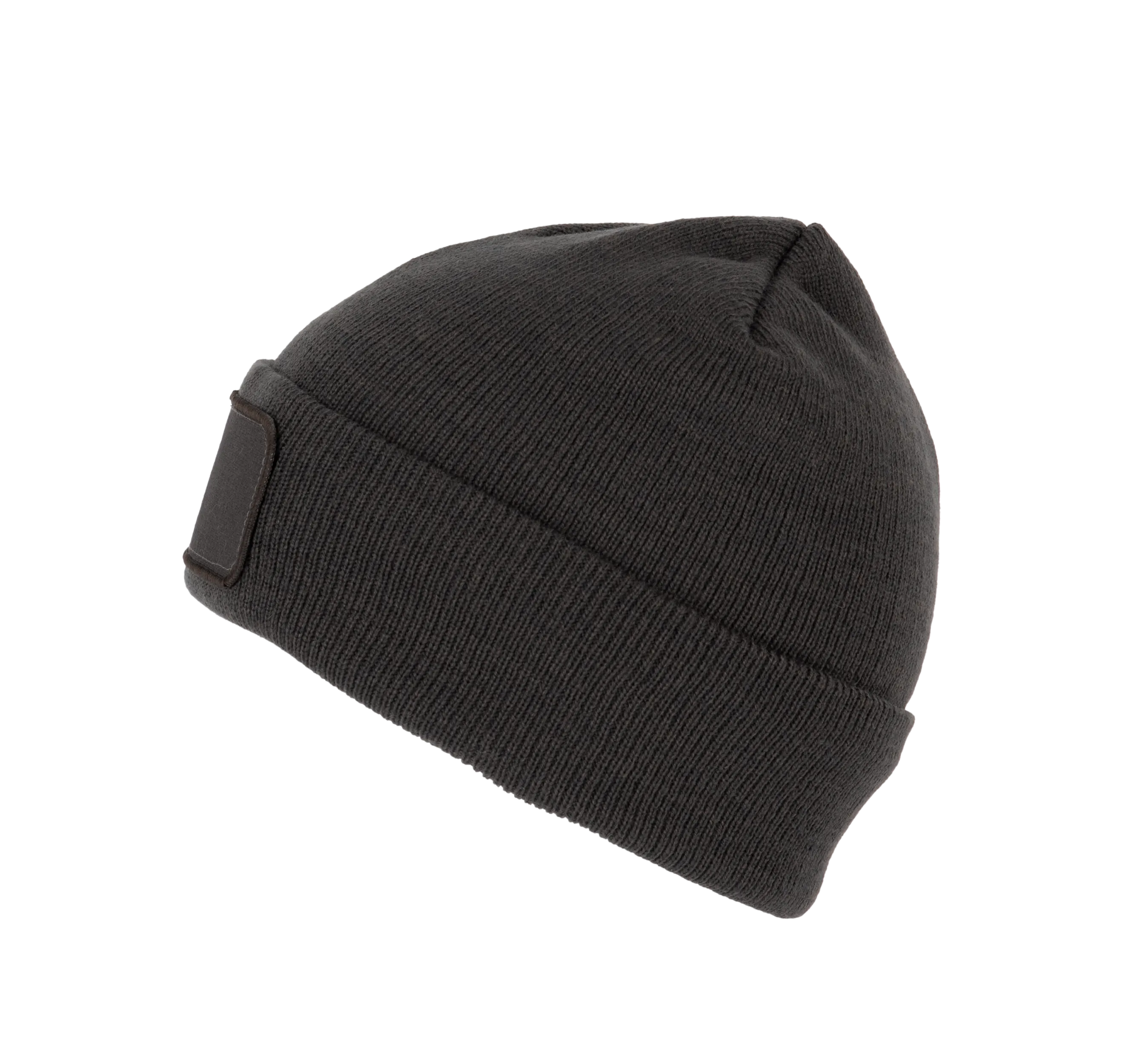 Gorro reciclado con parche y forro Thinsulate™