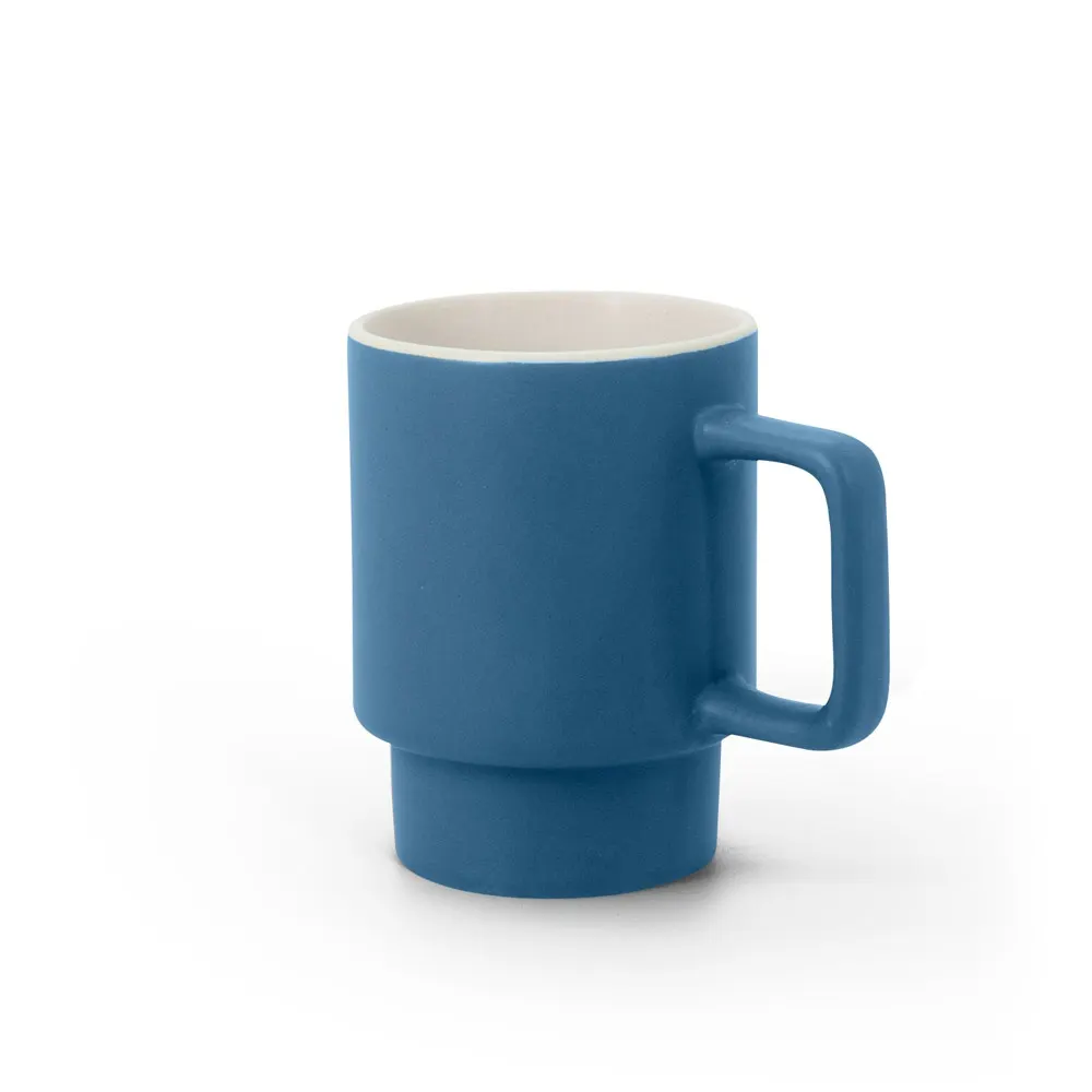 KUERTEN. Taza de cerámica con acabado mate, 330 mL