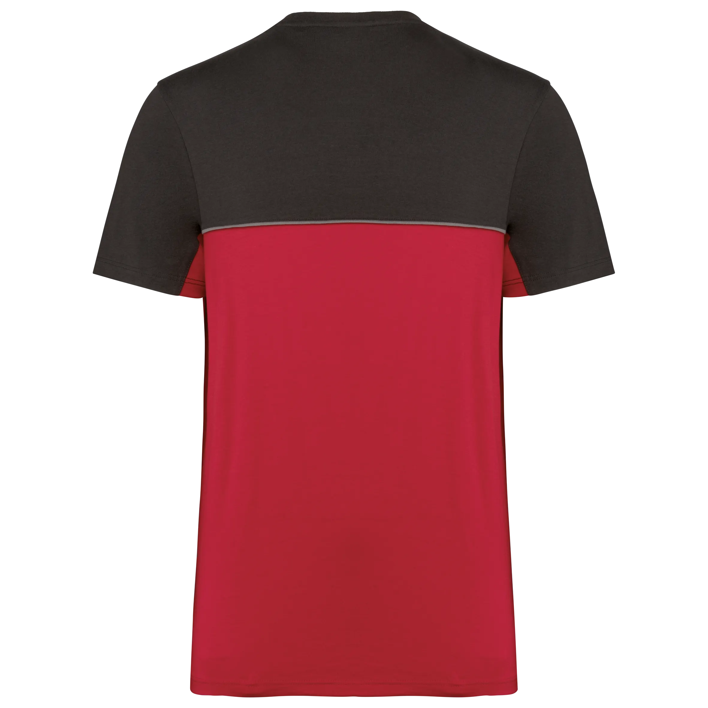 Camiseta bicolor ecorresponsable manga corta - Unisex